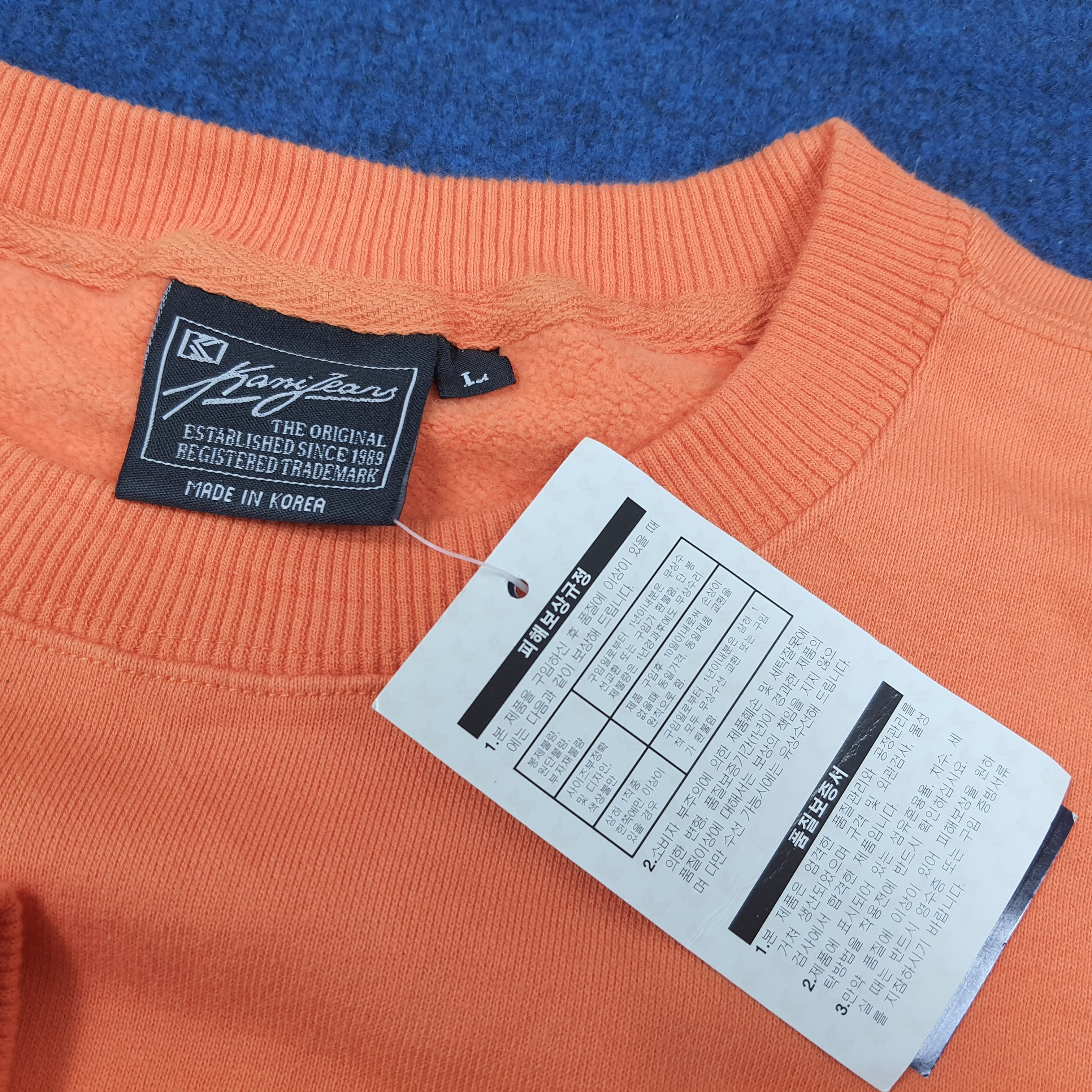 Karl Kani Vintage Karl Kani Sweatshirt Kani Jeans Crewneck C291N27 Size US L / EU 52-54 / 3 - 6 Thumbnail