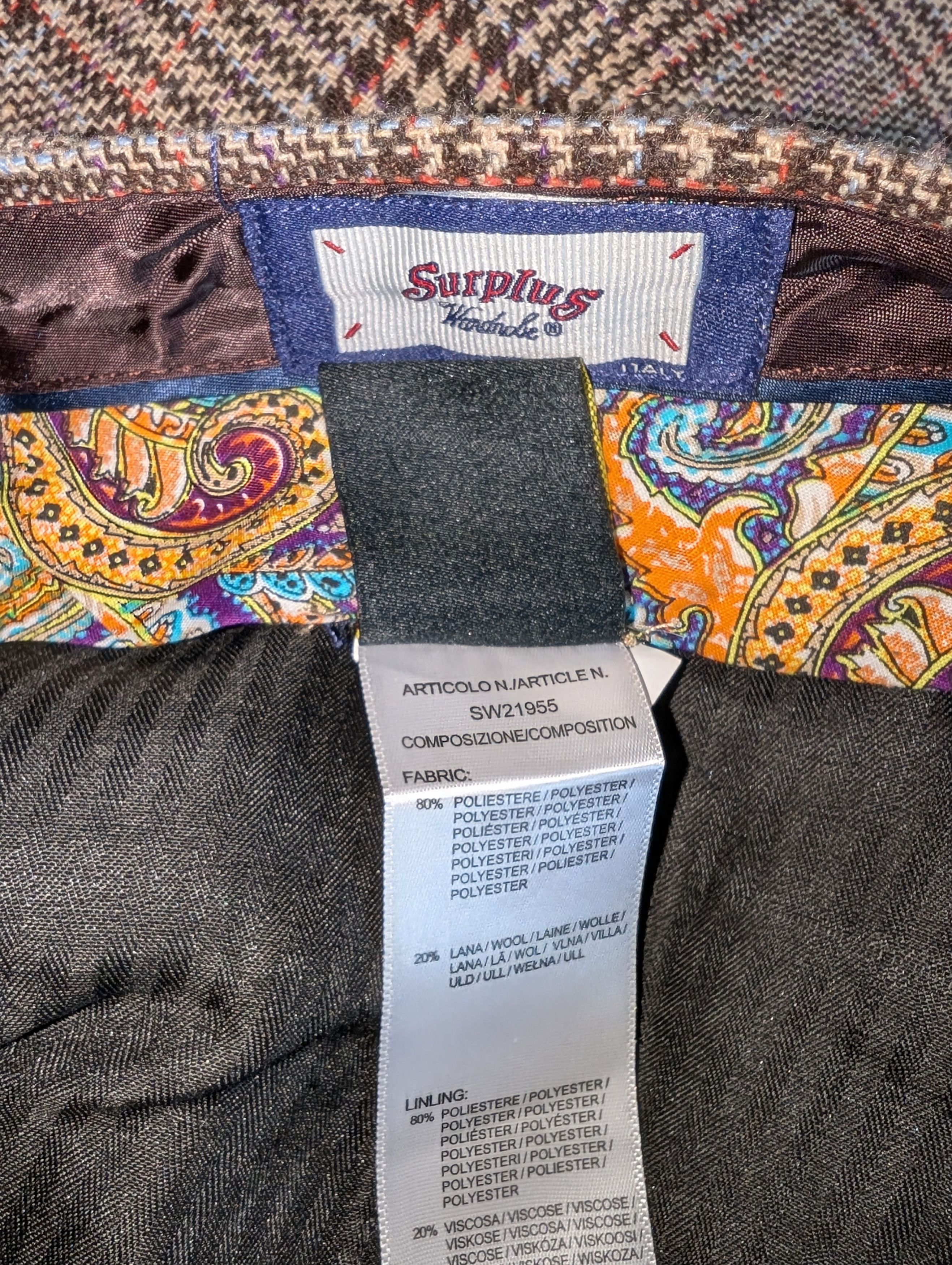 Other SURPLUS WARDROBE DRESS PANTS Size 52R - 4 Thumbnail