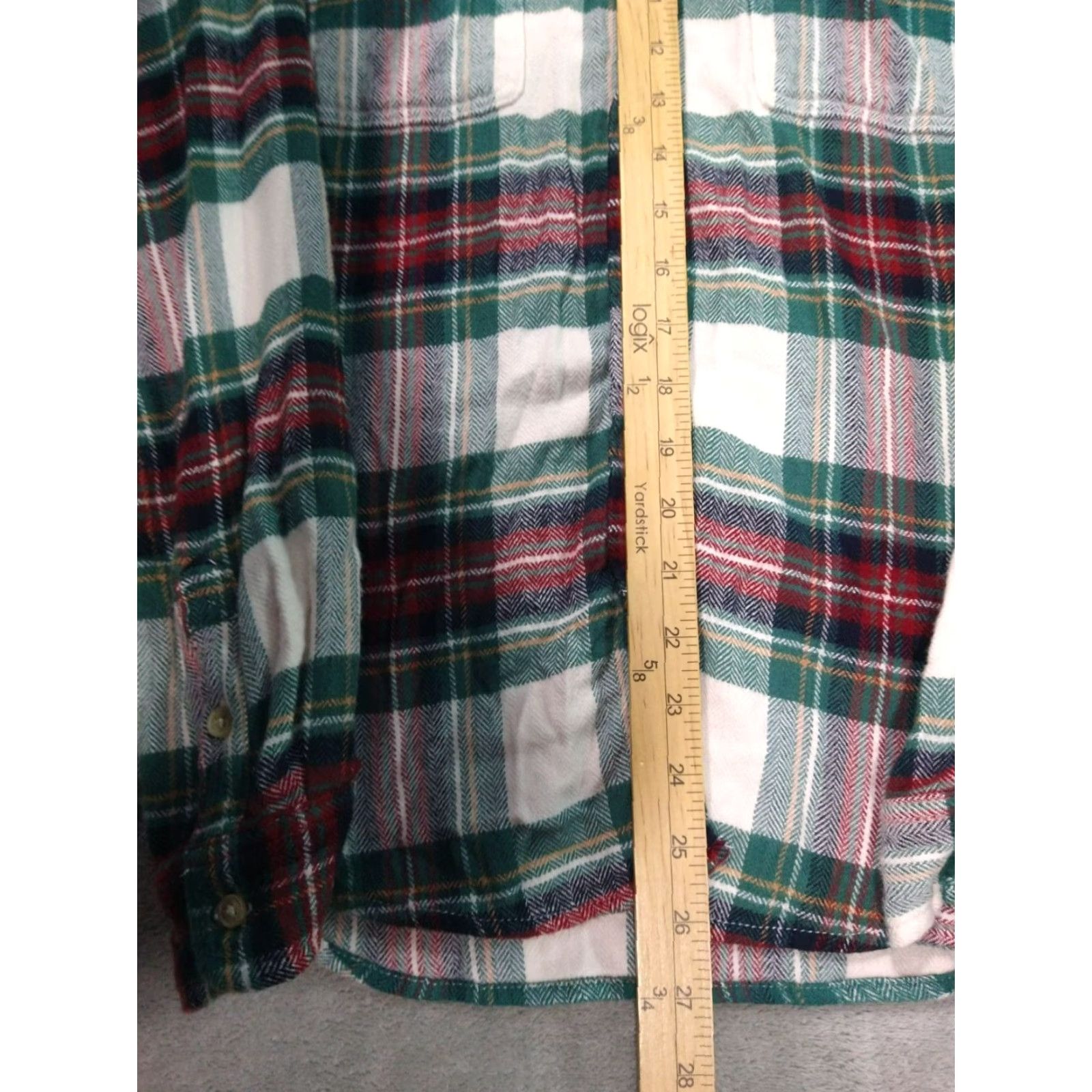 American Eagle Outfitters VINTAGE American Eagle Outfitters Shirt Womens Medium Plaid Flannel Ahh-Mazingly Soft Classic Size M / US 6-8 / IT 42-44 - 4 Thumbnail