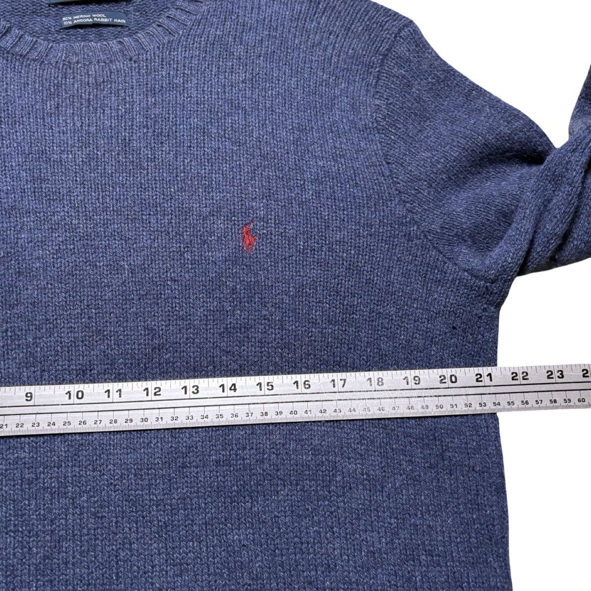 Polo Ralph Lauren Polo Ralph Lauren Crew Sweater Merino Wool Rabbit Hair Size US L / EU 52-54 / 3 - 4 Thumbnail