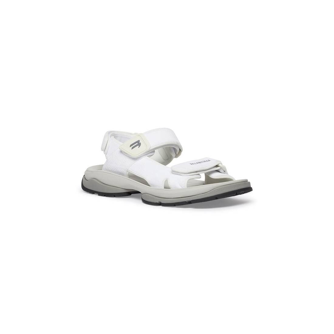 Balenciaga o1mt1gz0325 Tourist Sandals in White Size US 10 / EU 43 - 2 Thumbnail