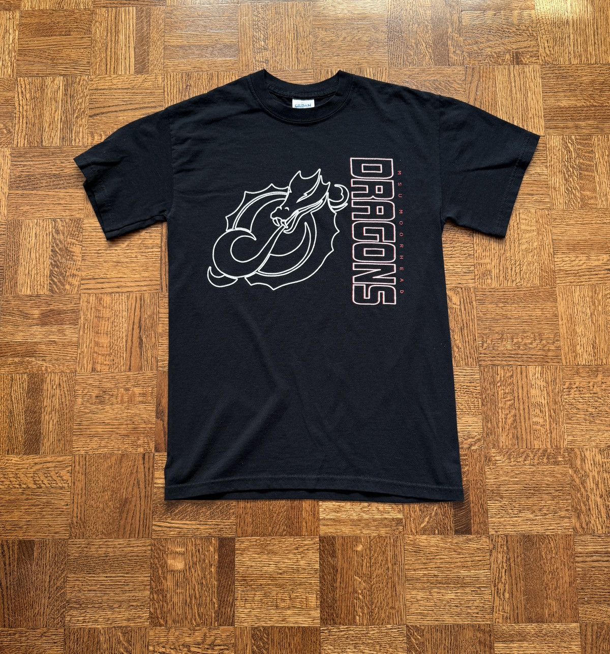 Vintage Vintage Y2K MSU Moorhead Dragons Graphic Tee Size US S / EU 44-46 / 1 - 1 Thumbnail