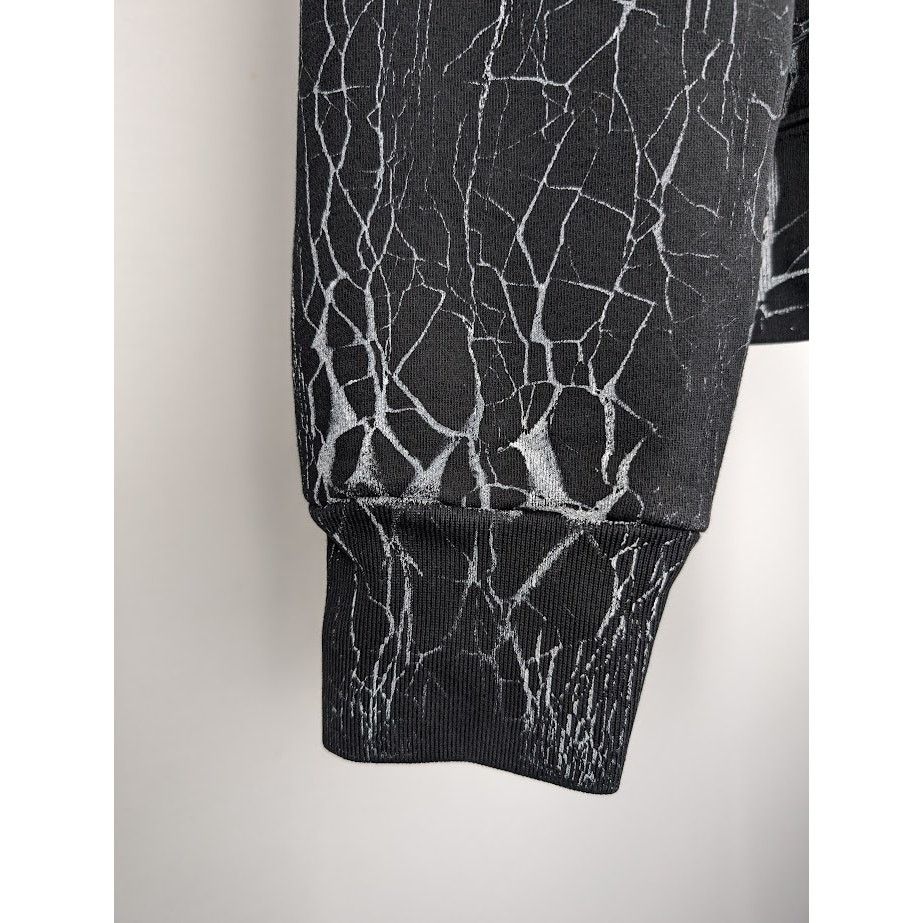 Amiri o1rshd1 Q:4 / Cracked Dye Core Logo Hoodie in Black Size US S / EU 44-46 / 1 - 10 Thumbnail