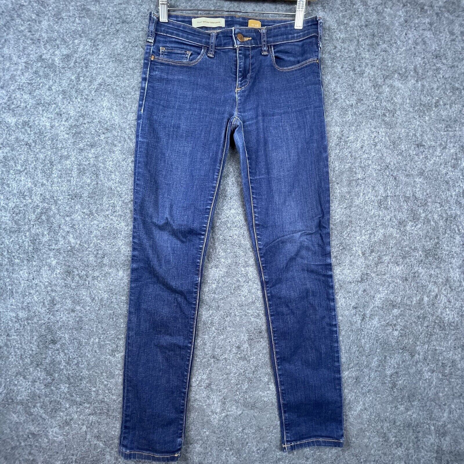 Anthropologie Pilcro and the Letterpress Jeans Womens 26 Serif Skinny Slim Size 26" / US 2 / IT 38 - 1 Thumbnail
