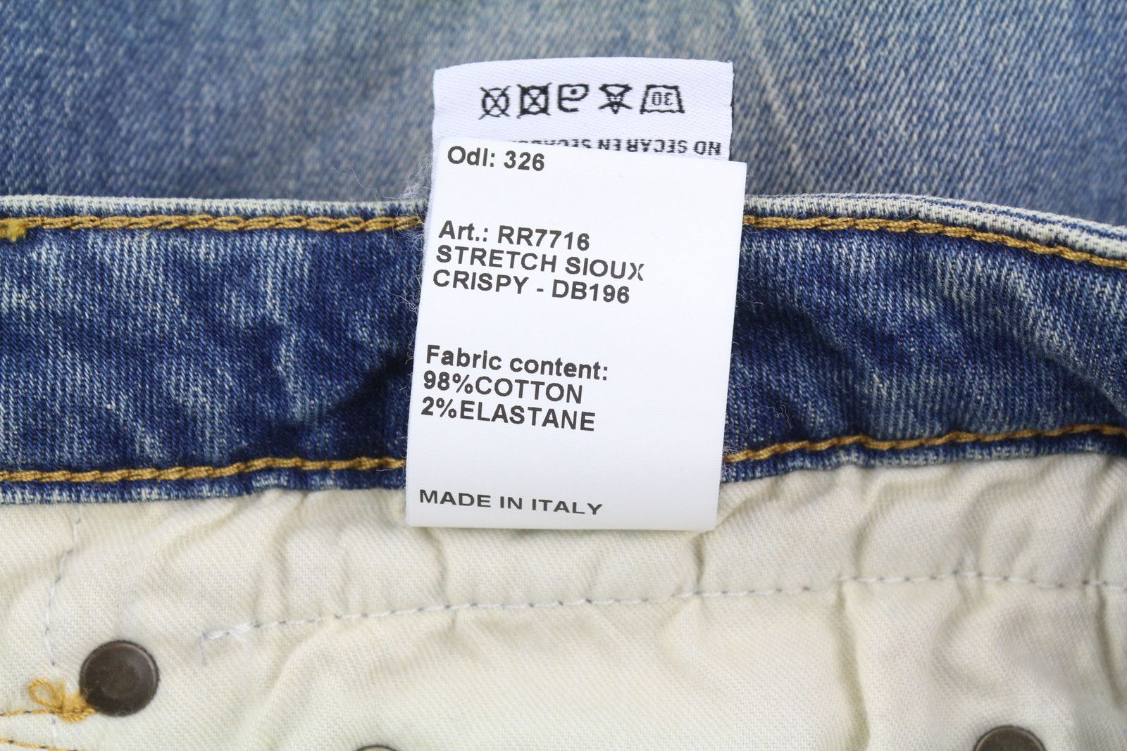 R13 BOY STRAIGHT 30 Cropped Ankle Washed Kelly 84447 Size 30" / US 8 / IT 44 - 11 Thumbnail