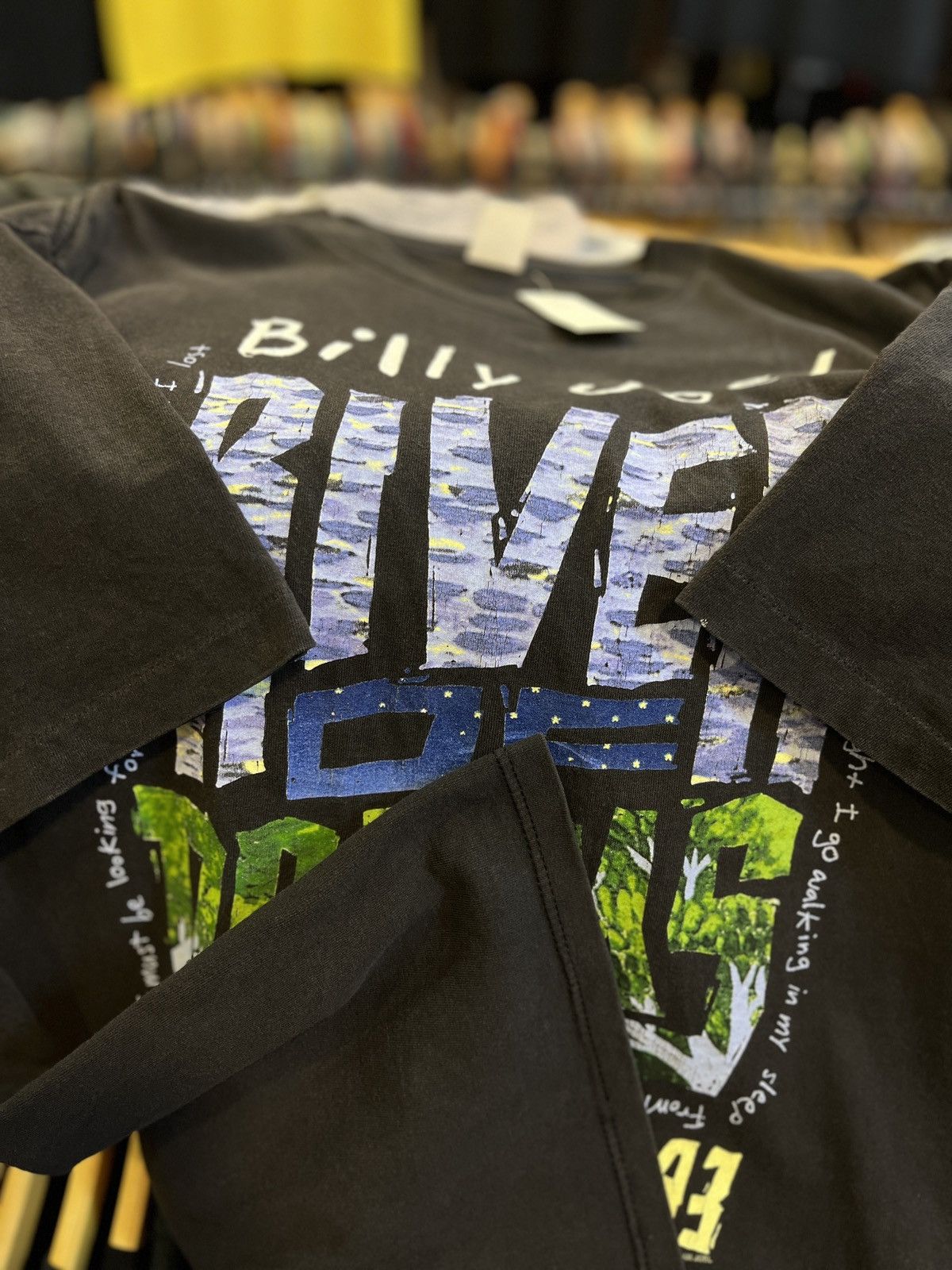 Band Tees × Vintage 1993 Vintage Billy Joel River Of Dreams World Tour Size US XL / EU 56 / 4 - 7 Thumbnail