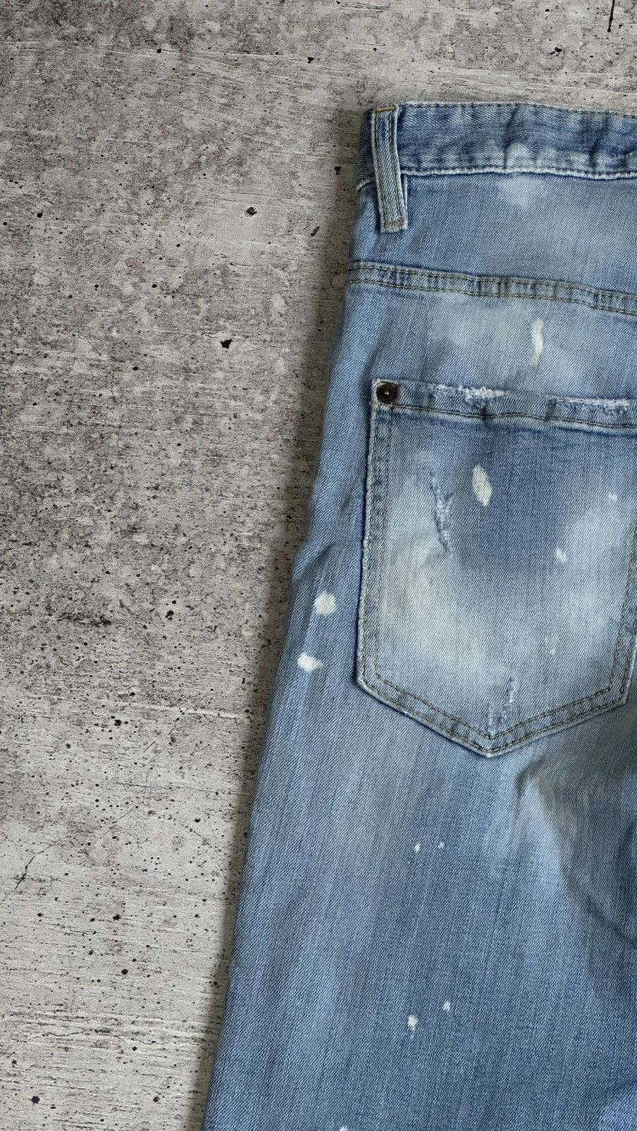 Dsquared2 Dsquared2 Skater Jean Distressed Slim Denim Jeans Pants Size US 30 / EU 46 - 17 Thumbnail
