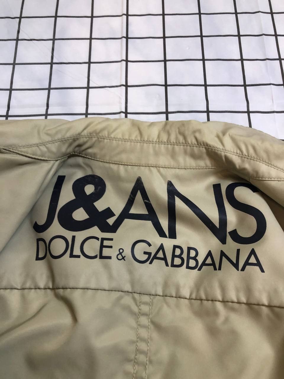 Dolce & Gabbana Dolce & Gabbana Men’s Bomber Jacket grey Lightweight Size US L / EU 52-54 / 3 - 14 Thumbnail