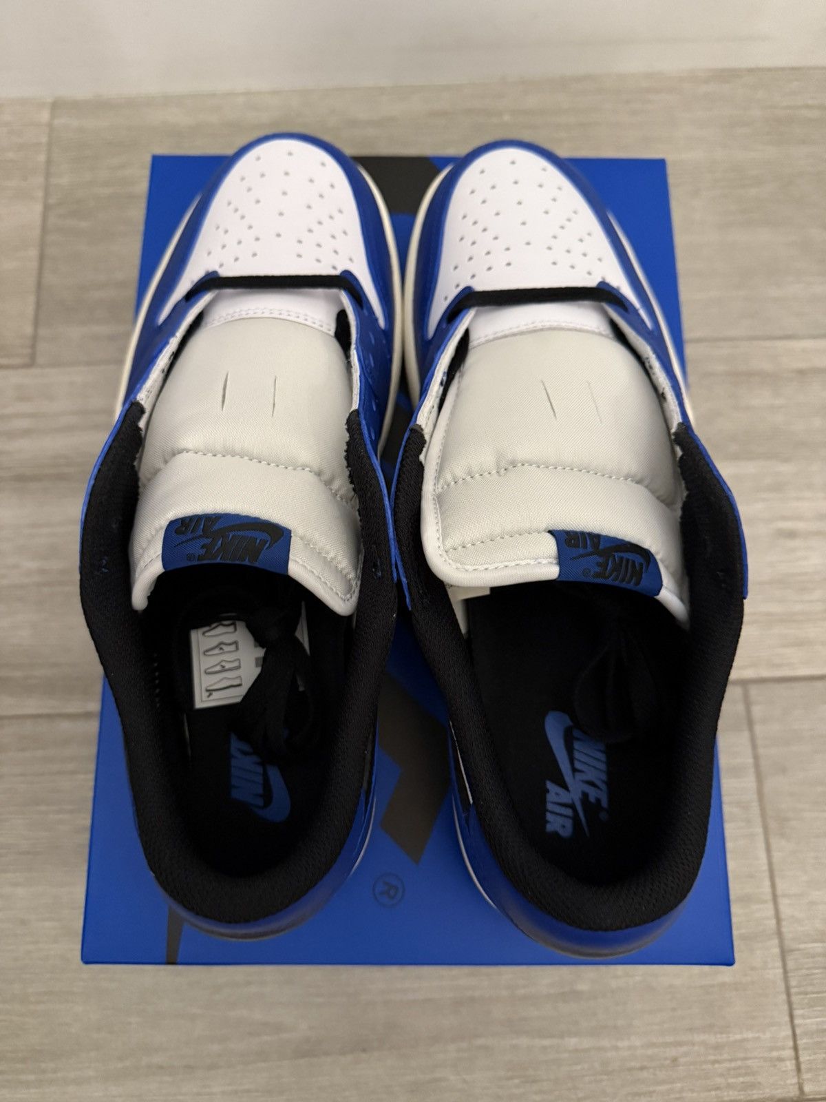 Jordan Brand Air Jordan 1 Retro Low OG White Black Game Royal Size 12 Size US 12 / EU 45 - 6 Thumbnail