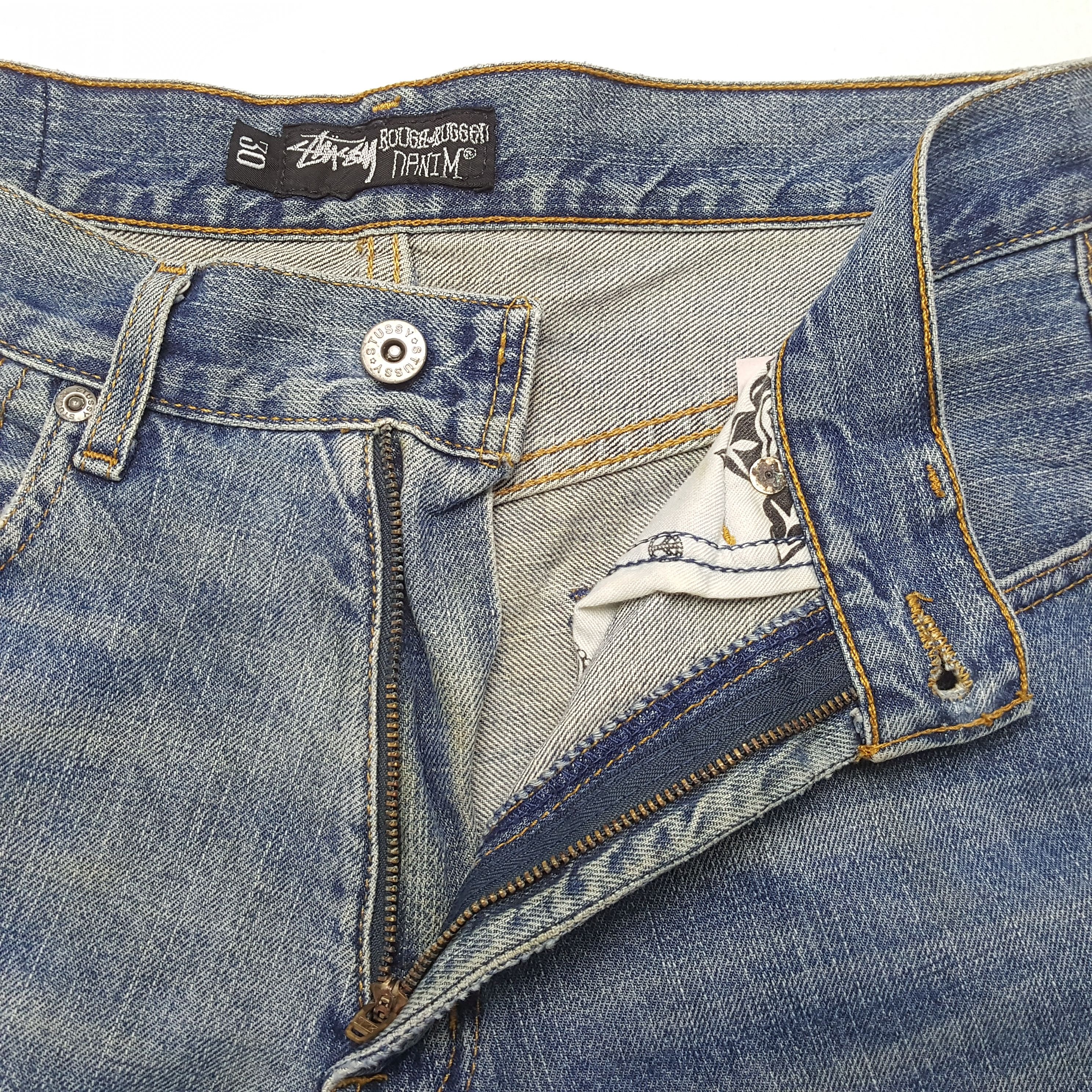 Stussy × Vintage Vintage STUSSY American Streetwear Style Jeans Size US 30 / EU 46 - 12 Thumbnail