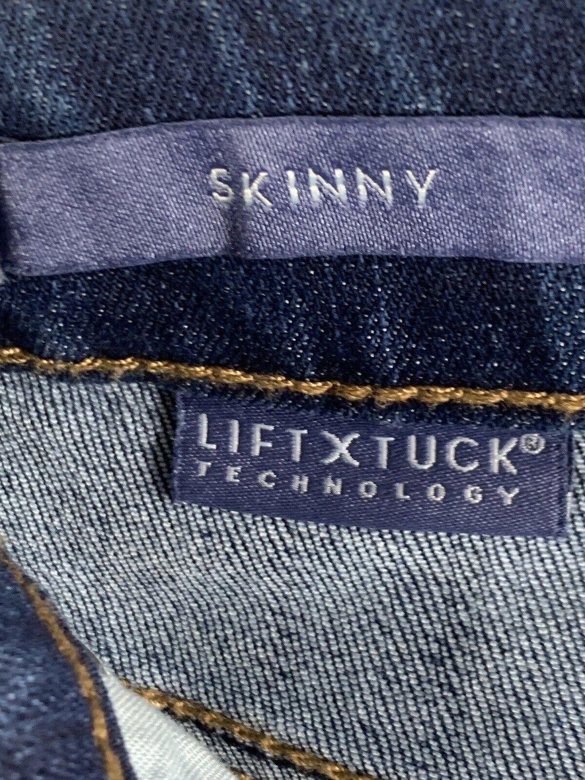 NYDJ NYDJ 12 Jeans NWT Blue Skinny LIFTXTUCK $99 MSRP Size 34" / US 12 / IT 48 - 2 Thumbnail