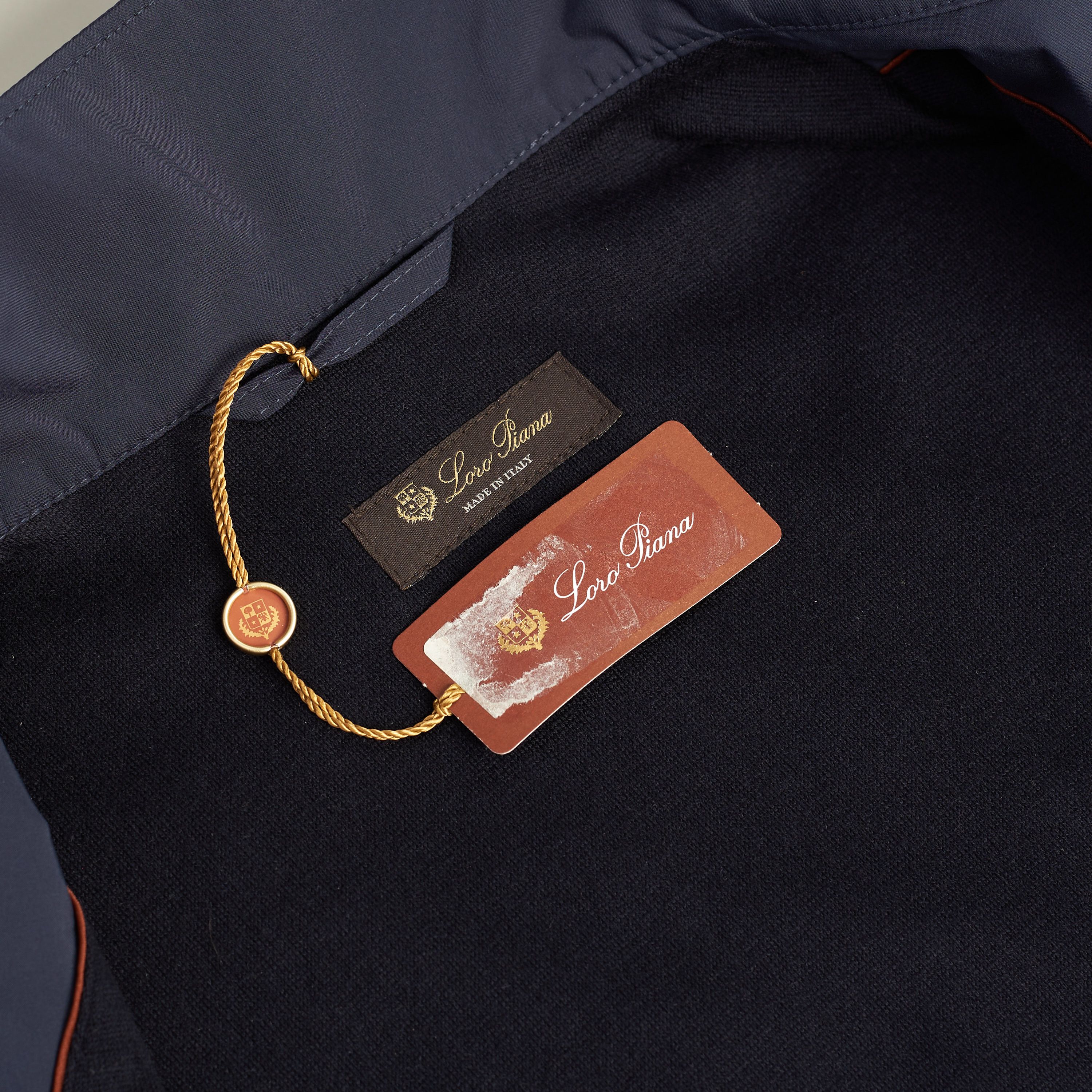 Loro Piana Navy Blue Windmate Traveller Vest - Cashmere Lining Size US S / EU 44-46 / 1 - 8 Thumbnail