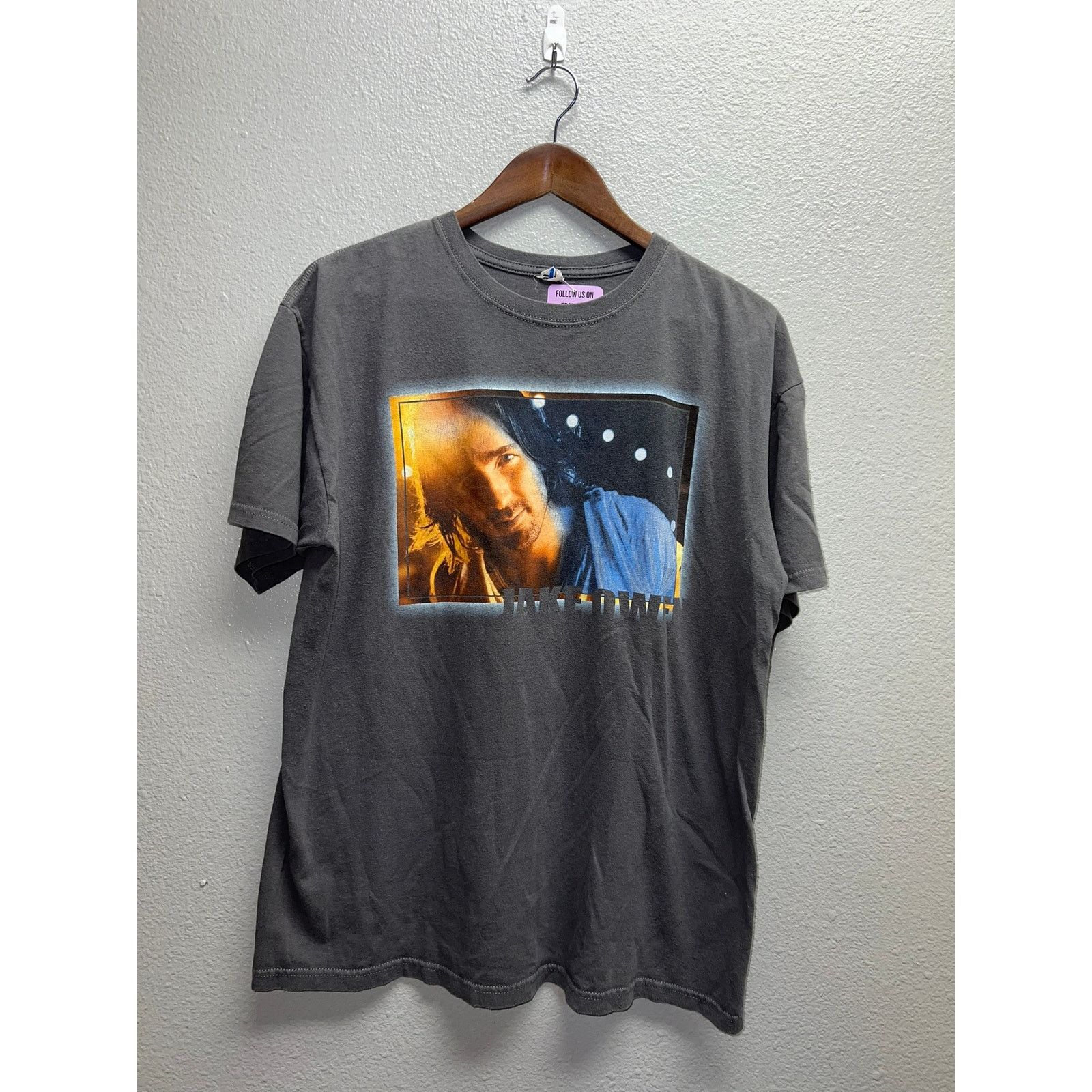 Anvil Vintage Jake Owen Shirt Band Tour Concert 2012 Gray Tee L Size US L / EU 52-54 / 3 - 1 Thumbnail