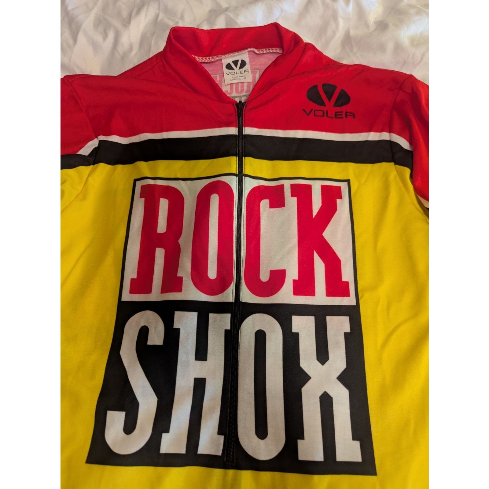 PEARL iZUMi Vintage Voler Rock Shox Judy Cycling Bicycle Jersey Large Size US L / EU 52-54 / 3 - 3 Thumbnail