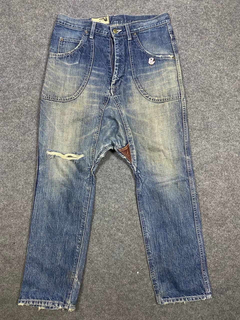 Japanese Brand japanese brand denim nice design missing zipper puller Size US 34 / EU 50 - 7 Thumbnail