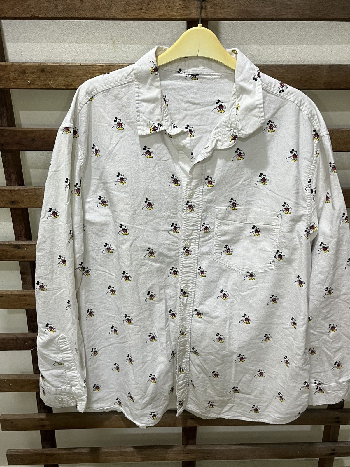 H&M Disney Mickey Mouse button Shirt Size US XXL / EU 58 / 5 - 1 Thumbnail