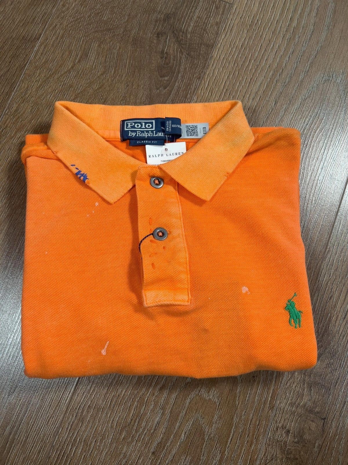 Polo Ralph Lauren Ralph Lauren Men’s Orange Polo Shirt Classic Fit Size L Size US L / EU 52-54 / 3 - 2 Thumbnail