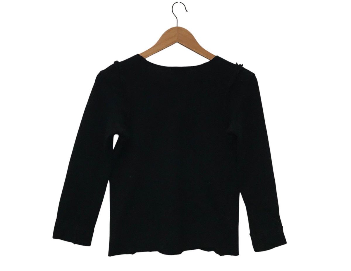 Comme des Garcons Comme des Garçons Women Mix Wool Cdg Longsleeve Shirt Size S / US 4 / IT 40 - 7 Thumbnail