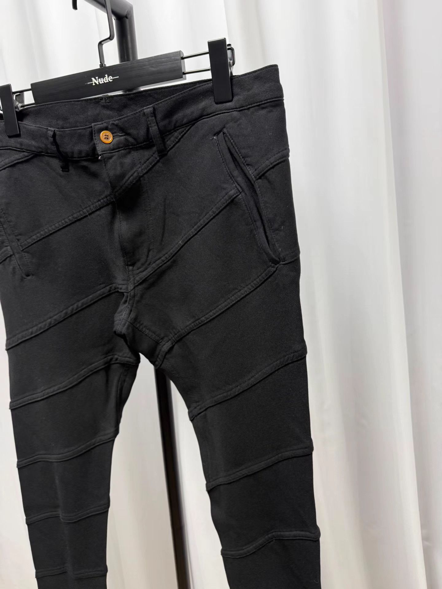 Comme des Garcons Homme Plus Comme des Garçons Homme Plus Brushed Spiral Trousers K20 Size US 33 - 3 Thumbnail