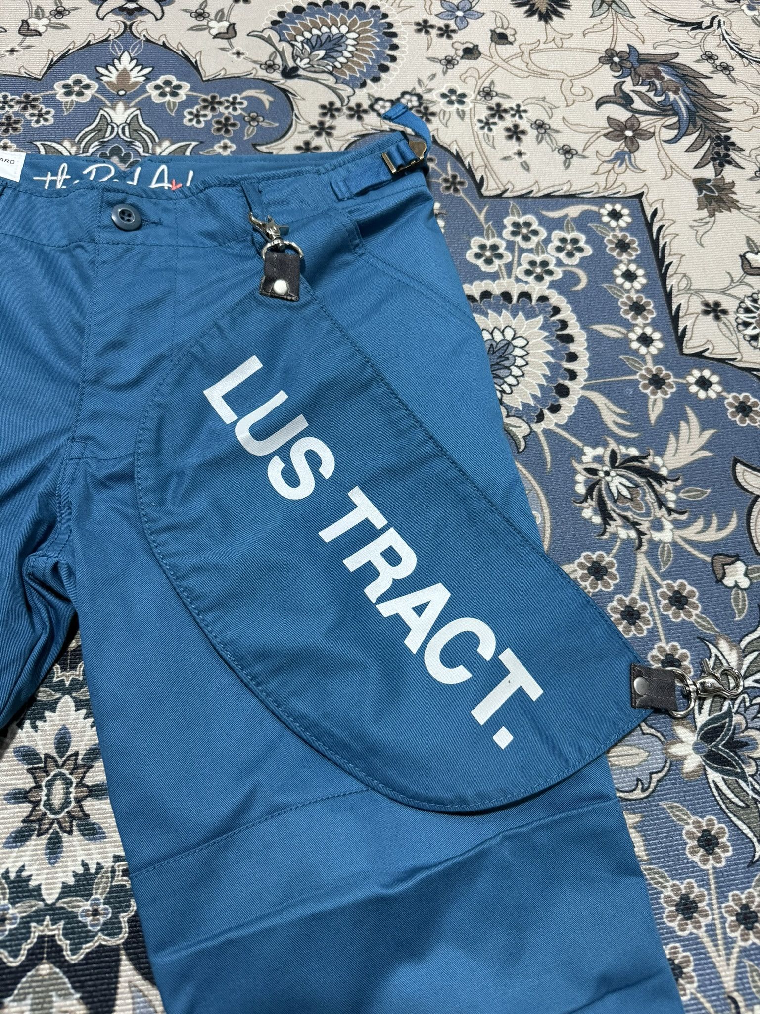 Beauty Beast × General Research × Japanese Brand Japanese Brand Red ark Lus Tract Drawstring Pants Hypebeast Size US 30 / EU 46 - 7 Thumbnail