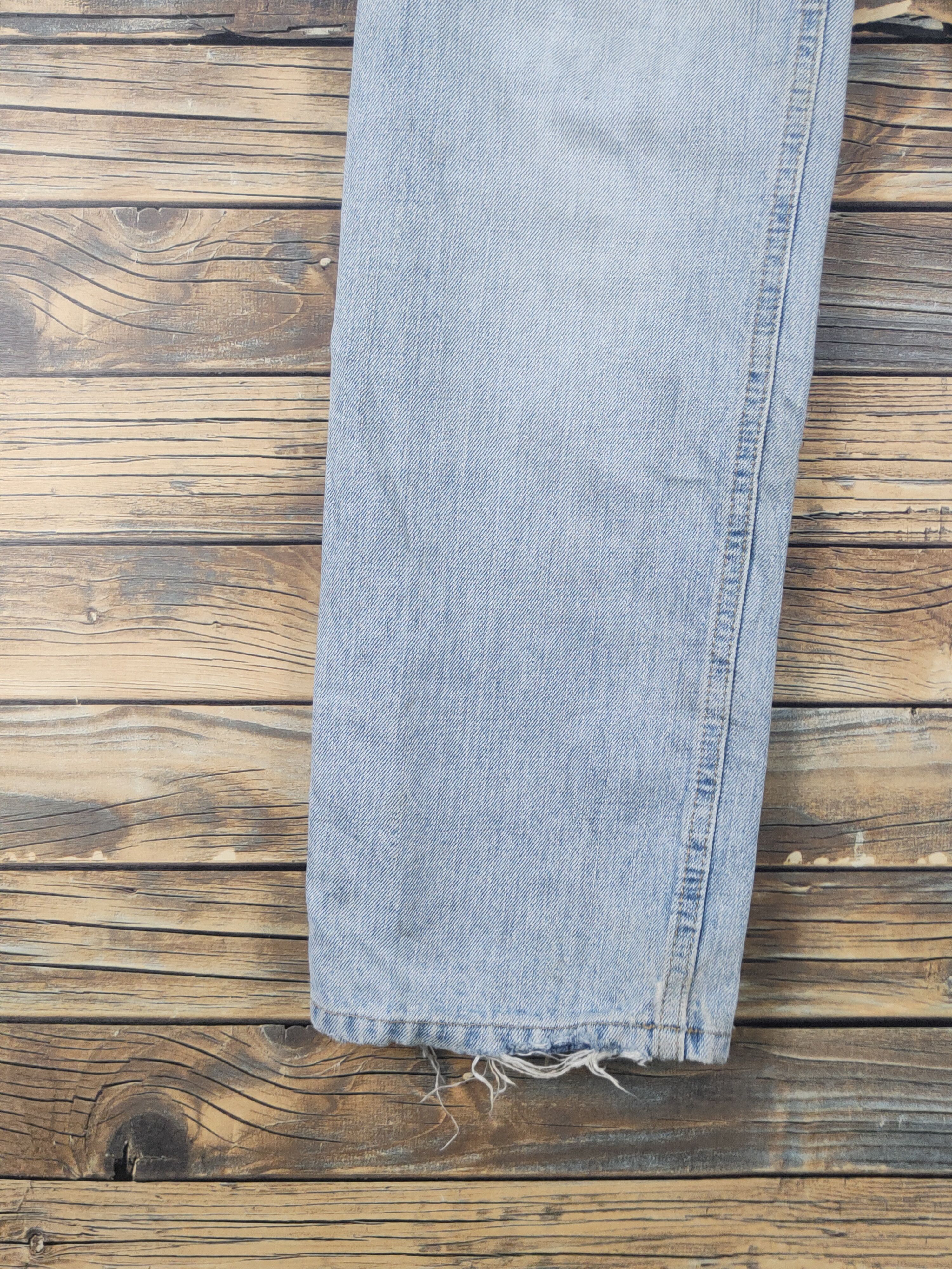 Tommy Hilfiger × Vintage Tommy Hilfiger Distressed Ripped denim Jeans #W2004 Size US 31 - 4 Thumbnail