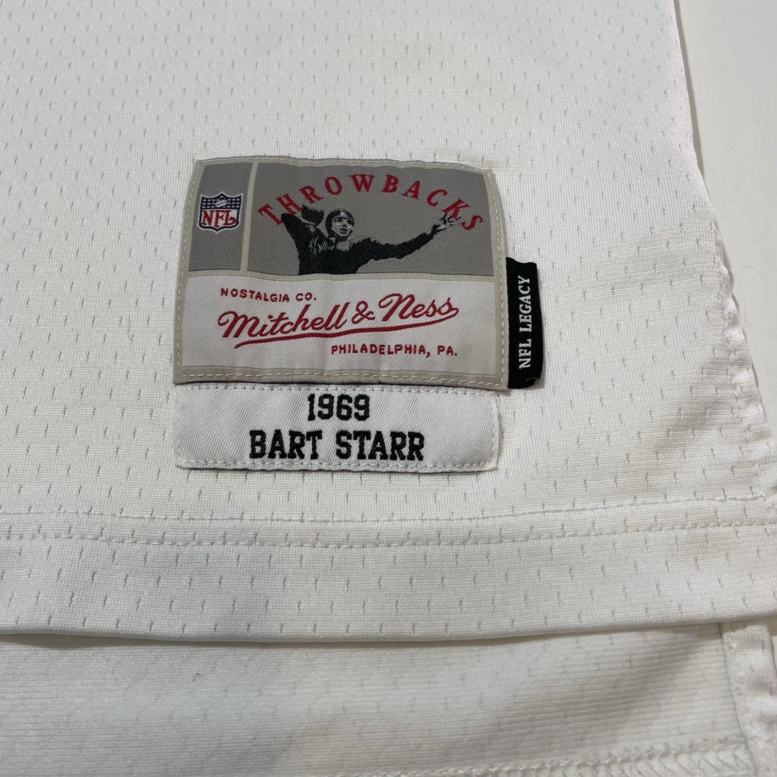 Mitchell & Ness Bart Starr Mitchell And Ness Throwback NFL Packers Jersey Size US M / EU 48-50 / 2 - 2 Thumbnail