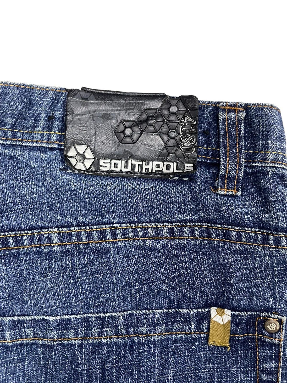 Southpole Vintage Southpole Baggy Jeans Distressed Size US 34 / EU 50 - 9 Thumbnail