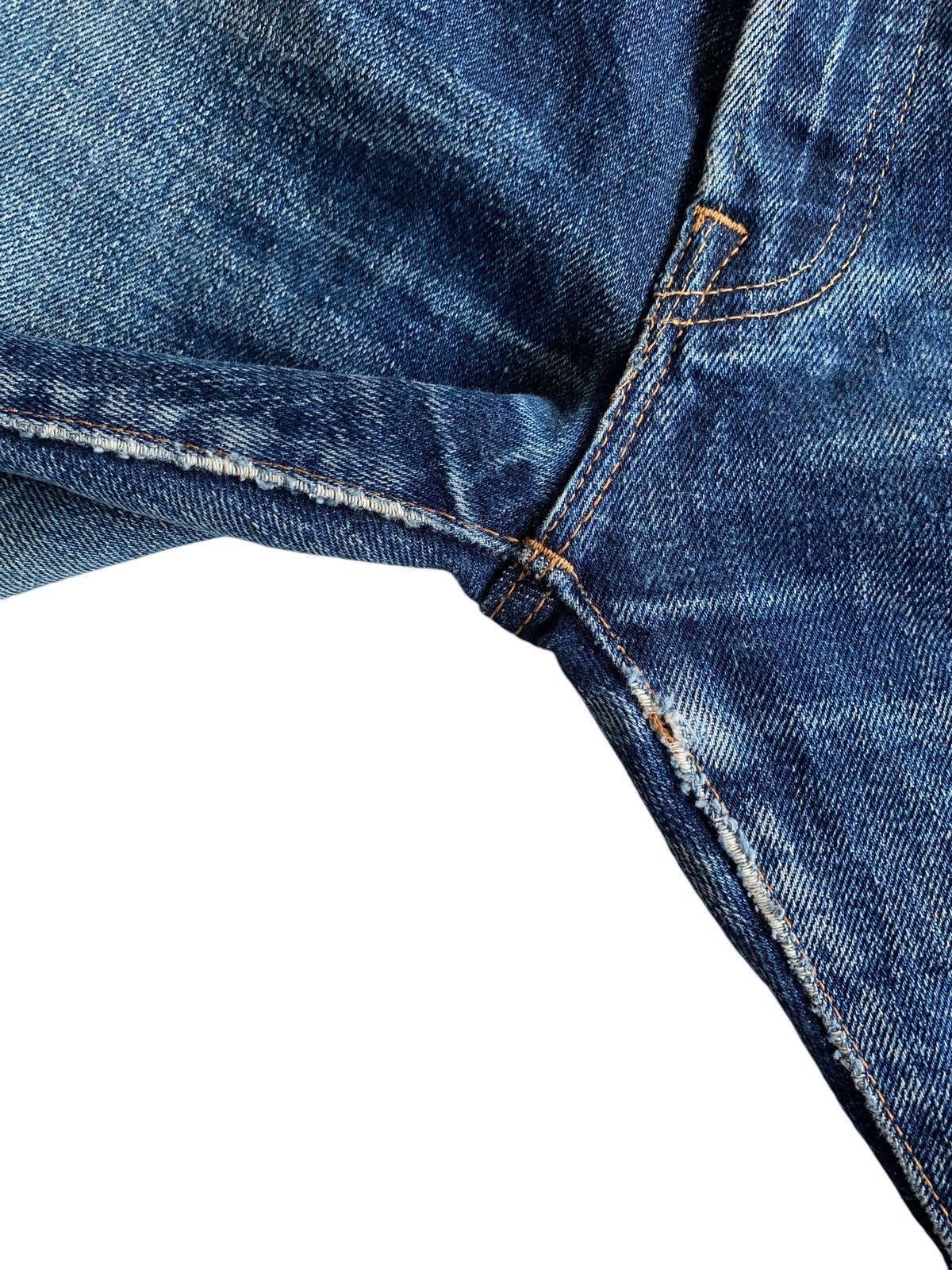 Kapital Denime Japanese Selvedge Distressed denim Size US 29 - 21 Thumbnail