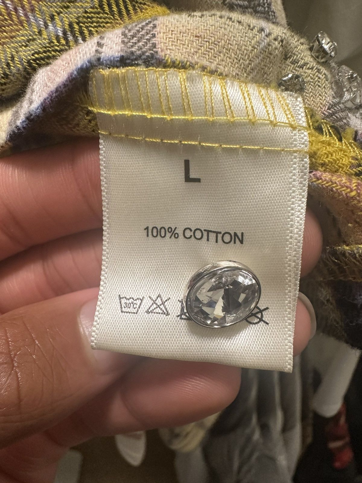 Vale Vale Lemonhead Flannel Size US L / EU 52-54 / 3 - 3 Thumbnail