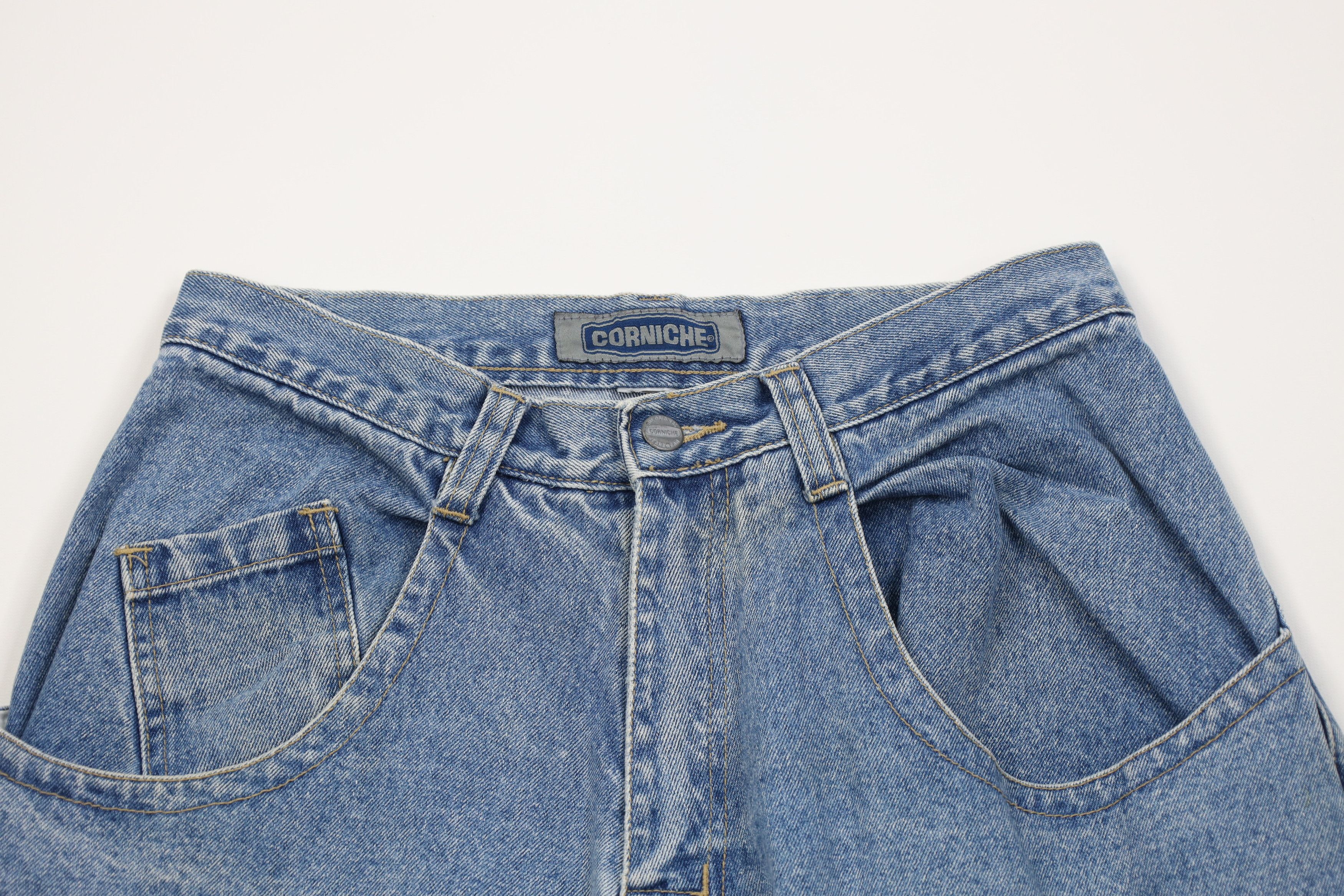 Vintage Vintage 90s Y2K Streetwear Pocket Wide Leg Jeans Skateboard Size US 30 / EU 46 - 2 Thumbnail