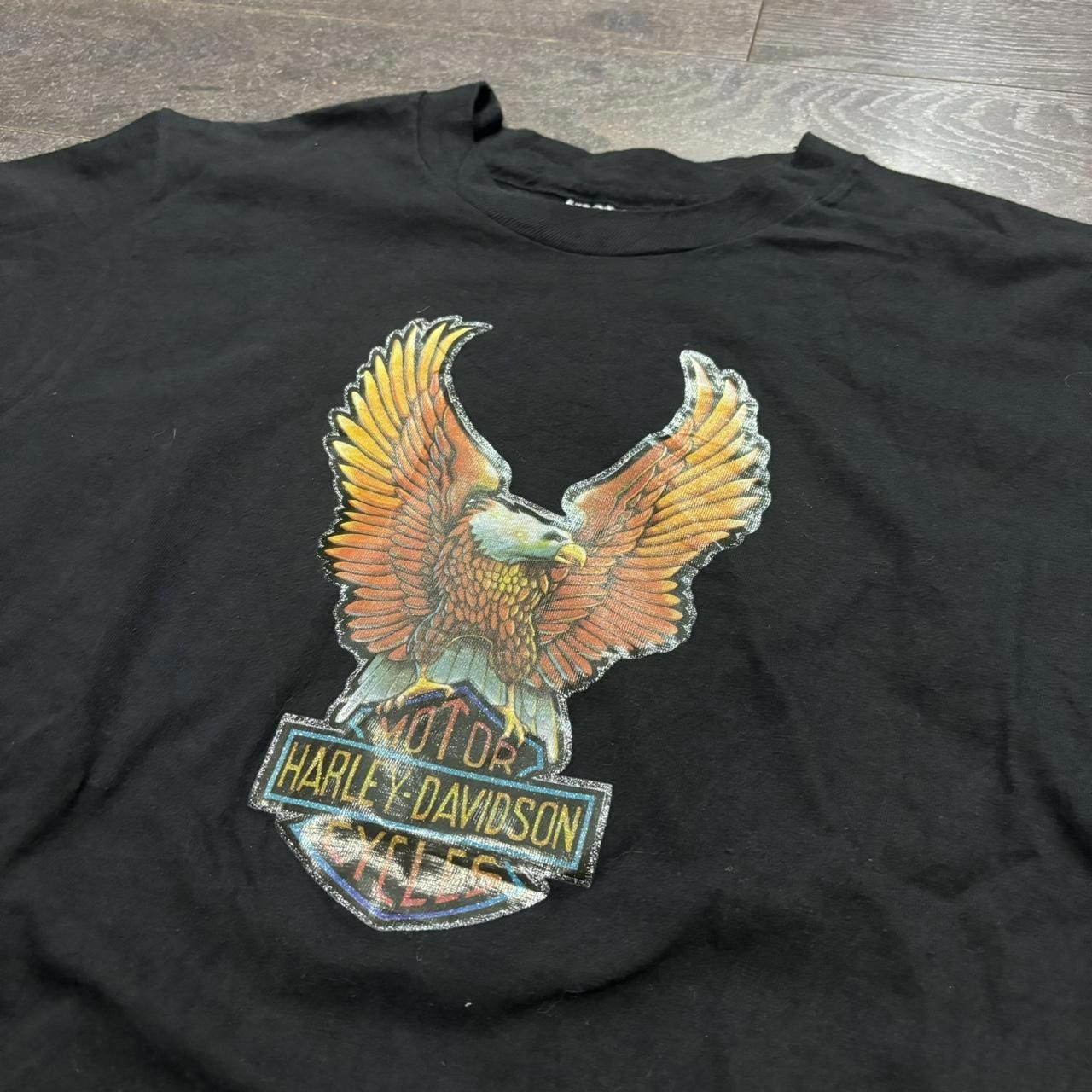 Hanes vintage Harley Davidson California iron on t shirt 80s M/L Size US L / EU 52-54 / 3 - 1 Thumbnail