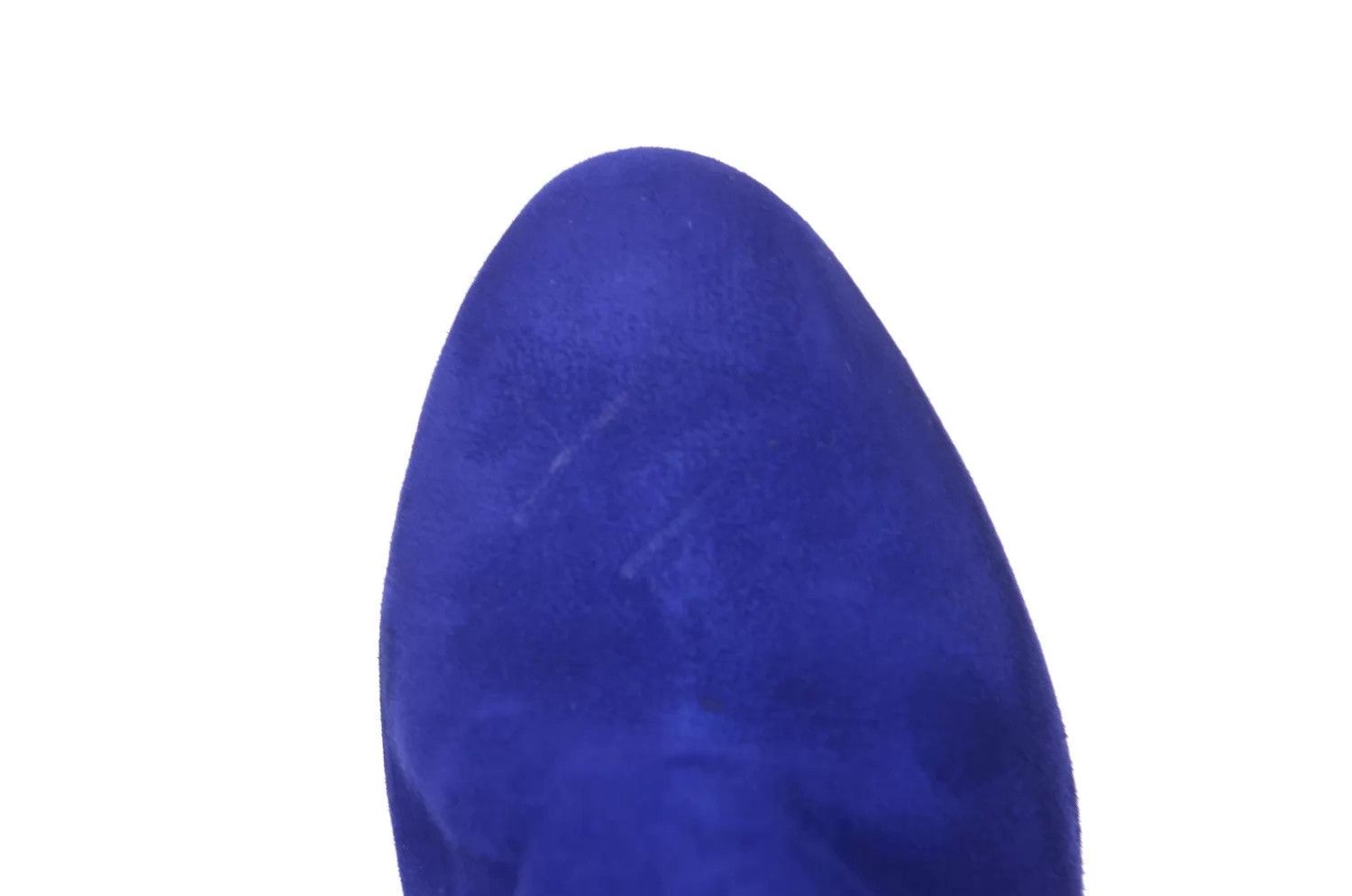 Sergio Rossi Sergio Rossi Royal Blue Suede Boots 37.5 Size US 7 / IT 37 - 5 Thumbnail