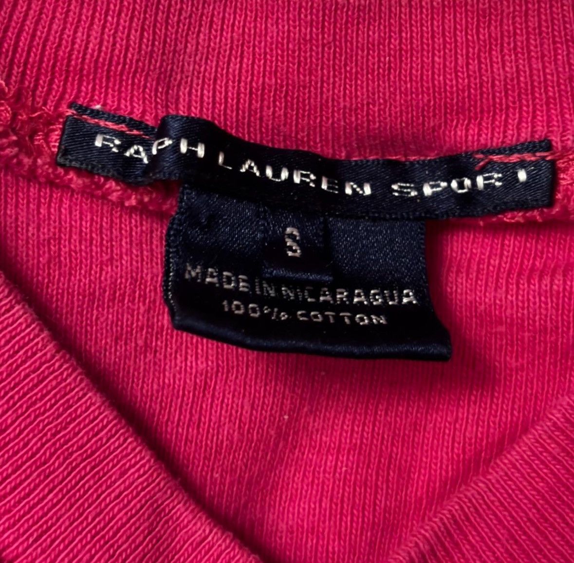 Polo Ralph Lauren Vintage Hot Pink Ralph Lauren Long Sleeve Size S / US 4 / IT 40 - 4 Thumbnail