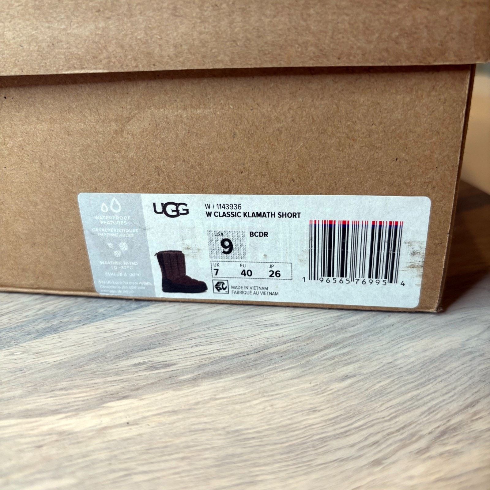Ugg NEW UGG Classic Klamath Short Brown Winter Boots US Size 9 Size US 9 / IT 39 - 9 Thumbnail
