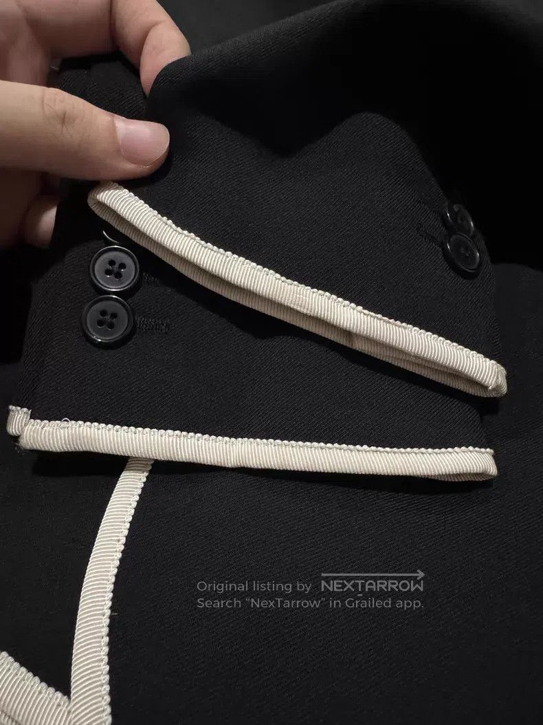 Saint Laurent Paris Saint Laurent Paris Black and White Men's Suit i Size US L / EU 52-54 / 3 - 9 Thumbnail