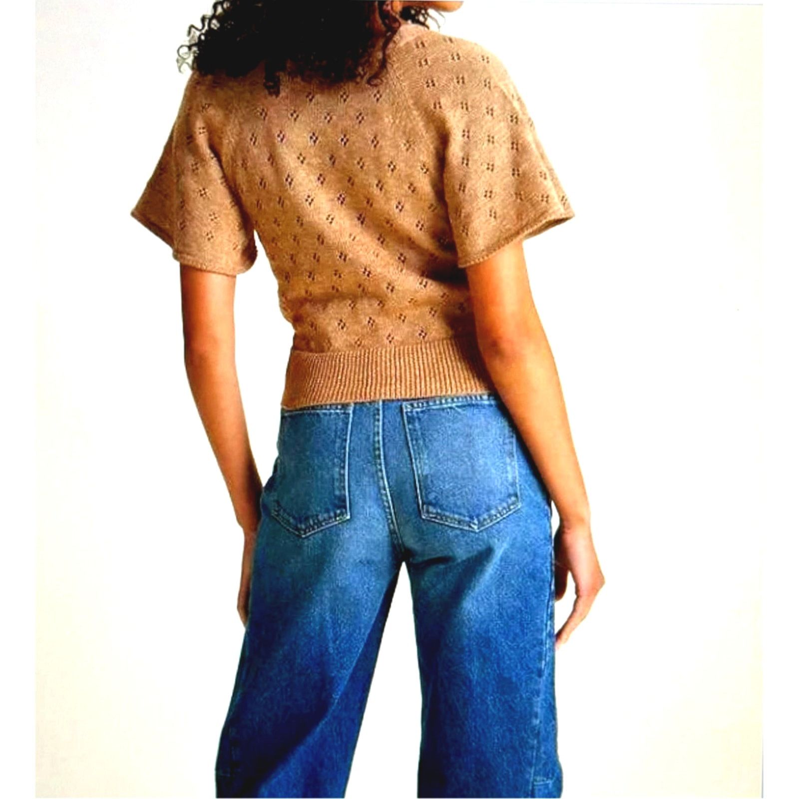 Other St Roche Ballet Top Cotton Superfine Alpaca Caramel S Size S / US 4 / IT 40 - 4 Thumbnail
