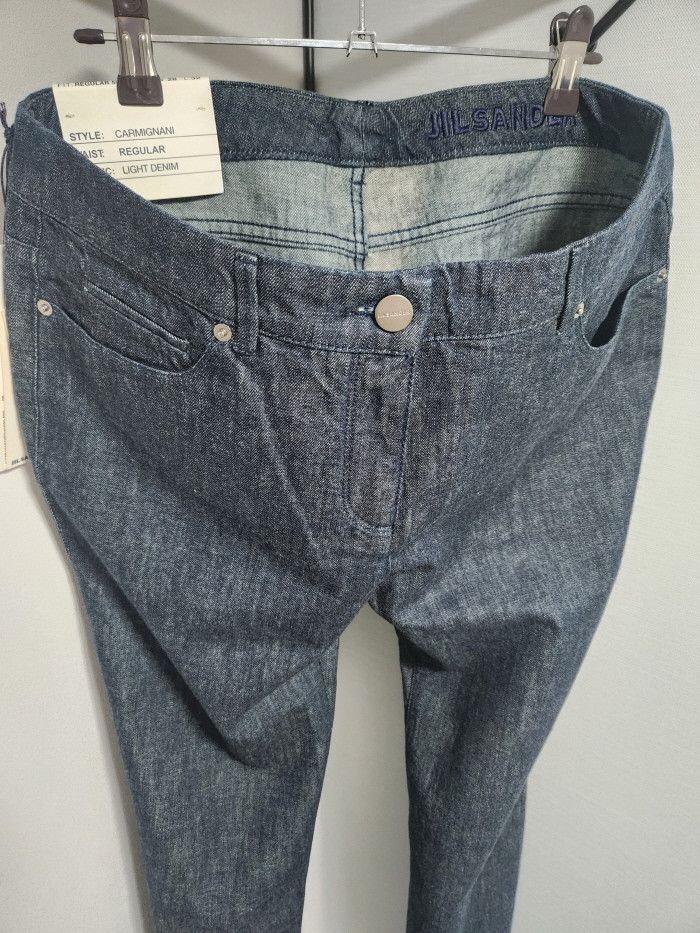 Jil Sander jil sander carmignani 시그니쳐 생지 데님 Size 28" / US 6 / IT 42 - 2 Thumbnail
