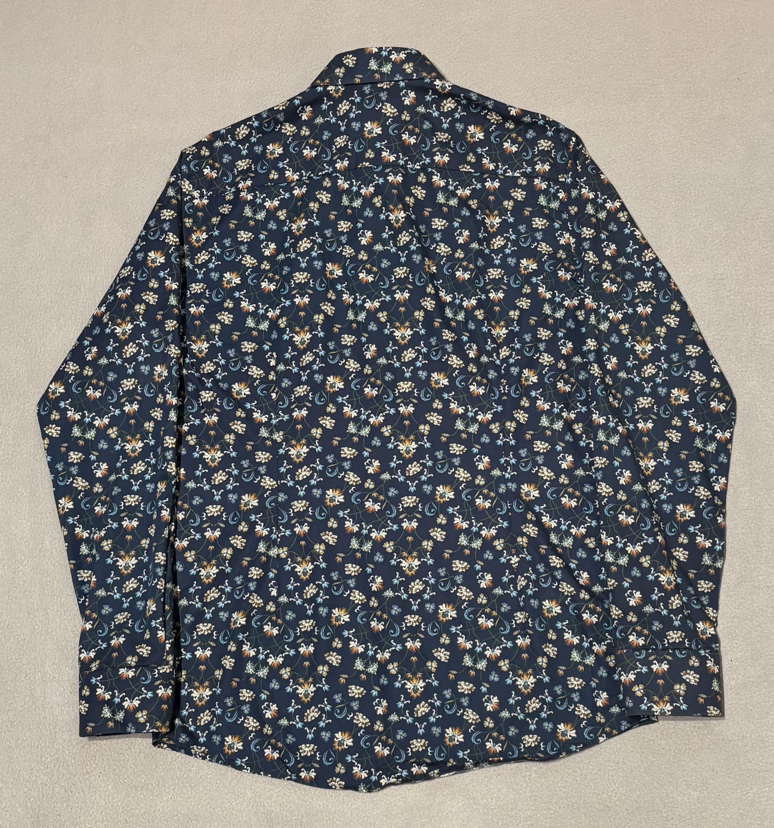 Eton Eton slim shirt Colorful Flowers size 42 Size US M / EU 48-50 / 2 - 8 Thumbnail