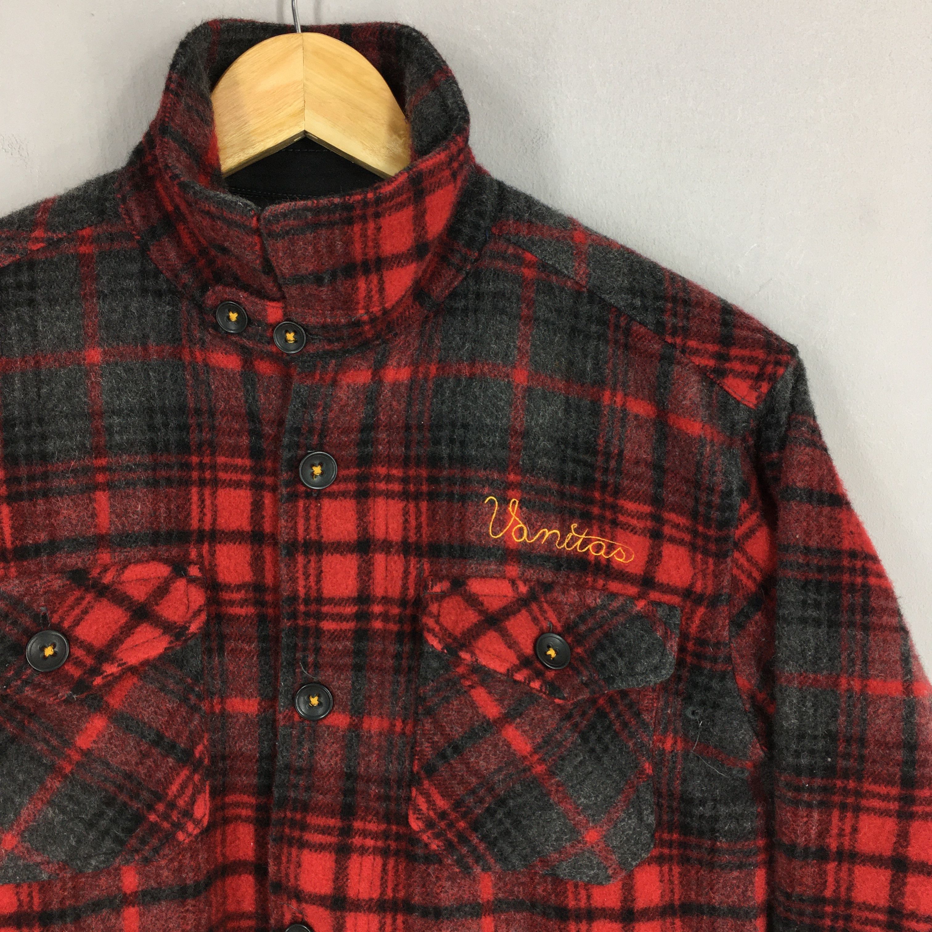 ABAHOUSE × In The Attic × Tornado Mart Vintage Abahouse Japan Thick Tartan Checked Shirt Medium Size US M / EU 48-50 / 2 - 2 Thumbnail