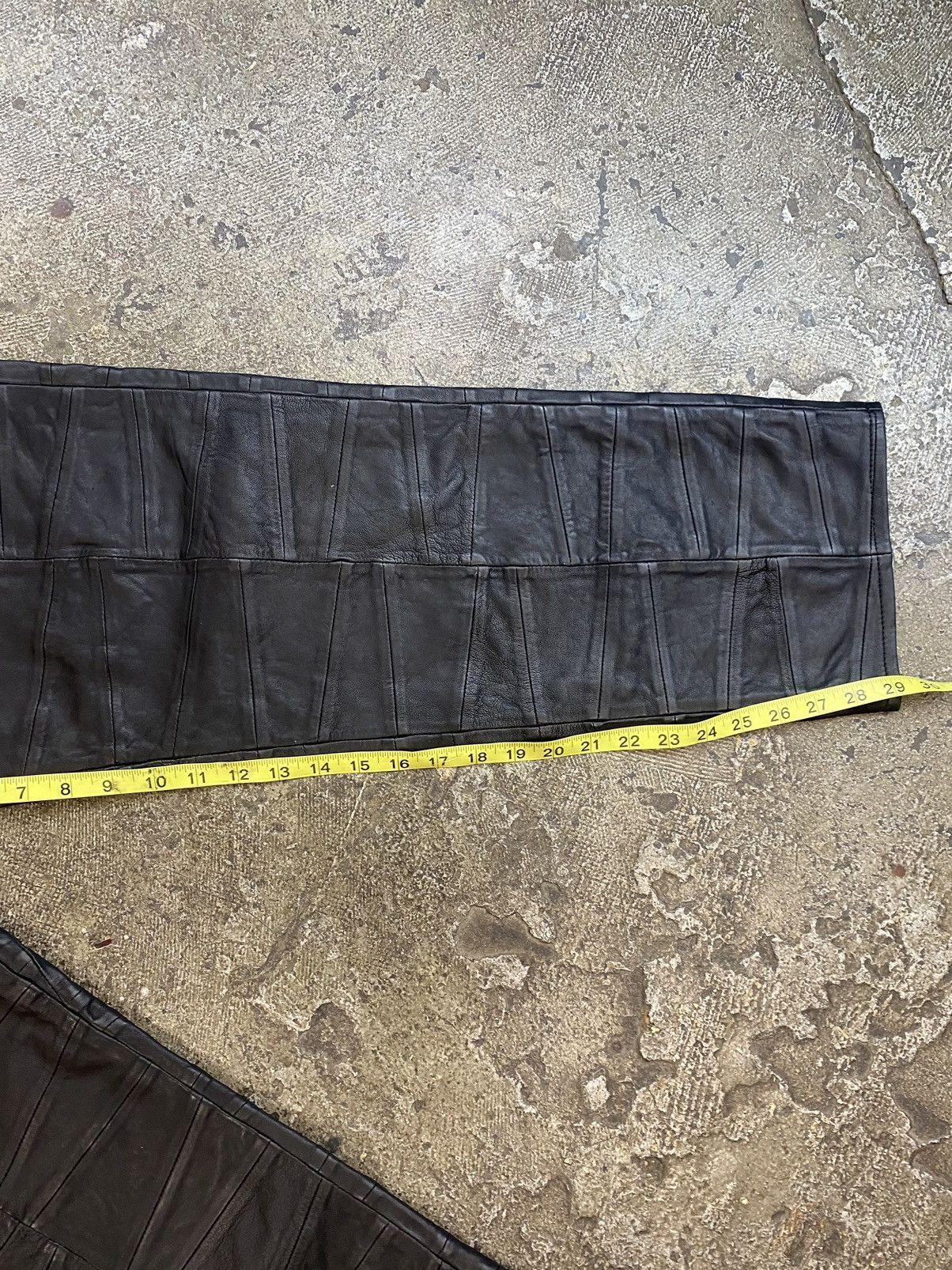 Supreme Supreme Patchwork Leather 5 Pocket Pants Sz 32 SS23 Size US 32 / EU 48 - 4 Thumbnail