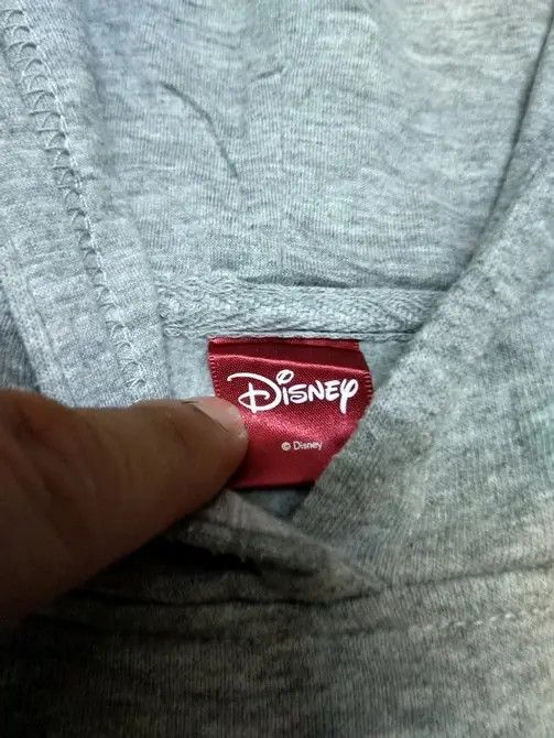 Vintage Mickey Mouse Grey Hoodie Size US L / EU 52-54 / 3 - 15 Thumbnail