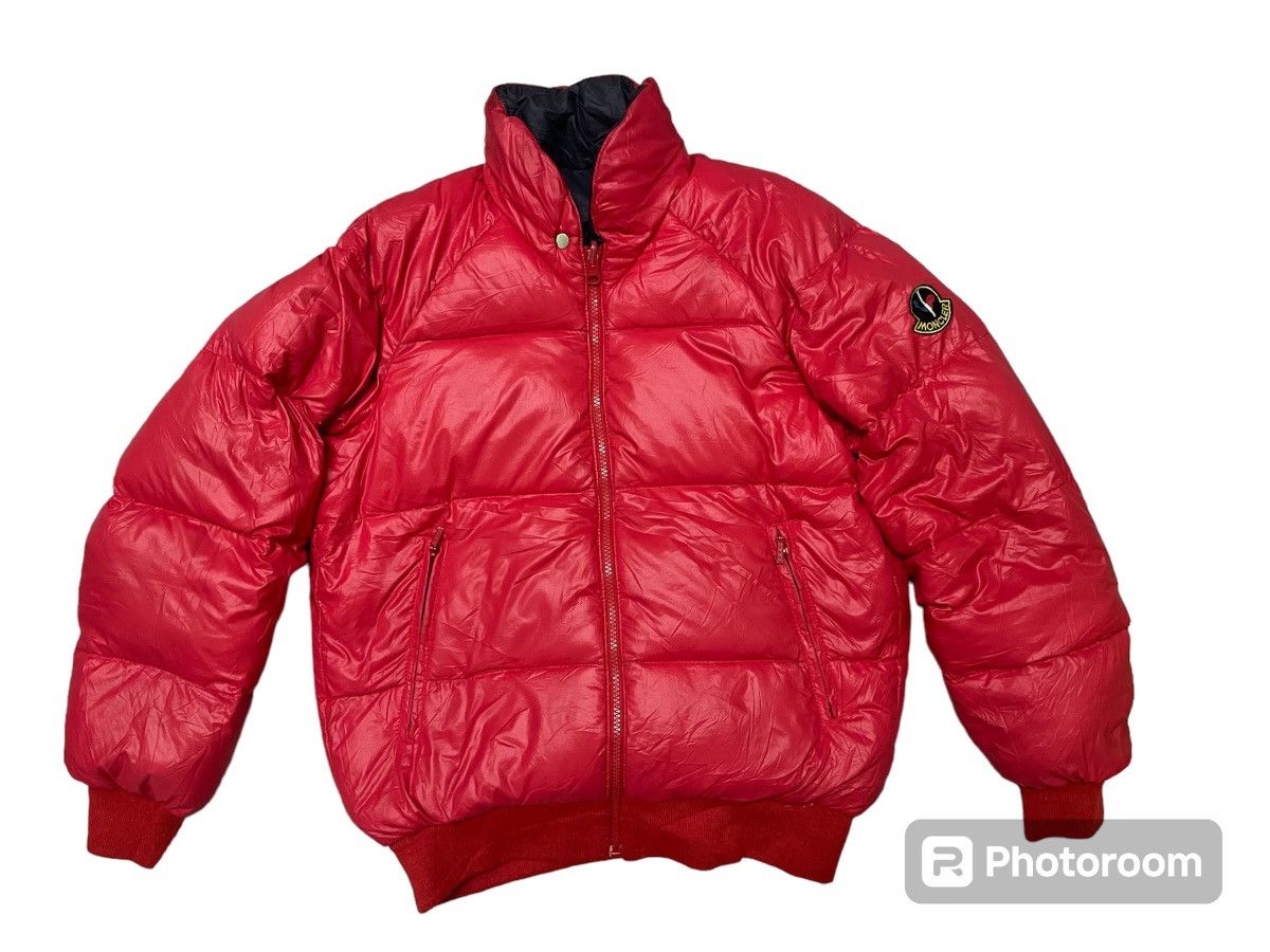 Japanese Brand × Moncler × Vintage 90s MONCLER DOWN PUFFER REVERSIBLE JACKET Size US M / EU 48-50 / 2 - 1 Thumbnail