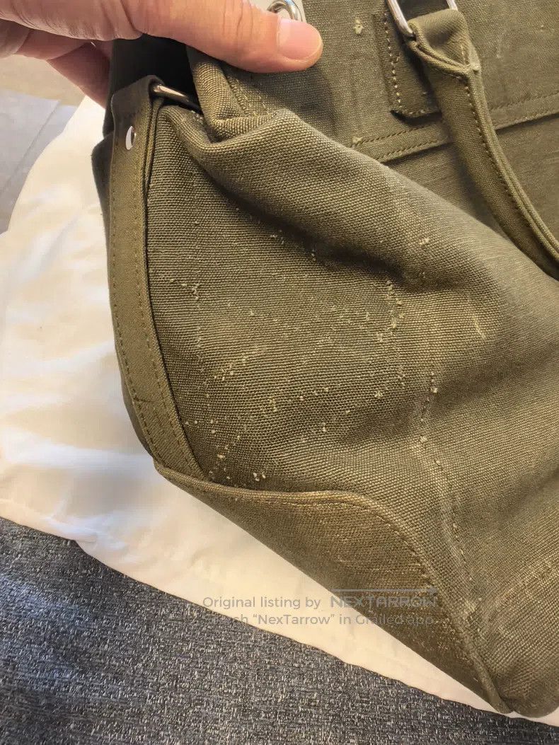 READYMADE Ready Made Military Green Canvas Bag Size ONE SIZE - 9 Thumbnail