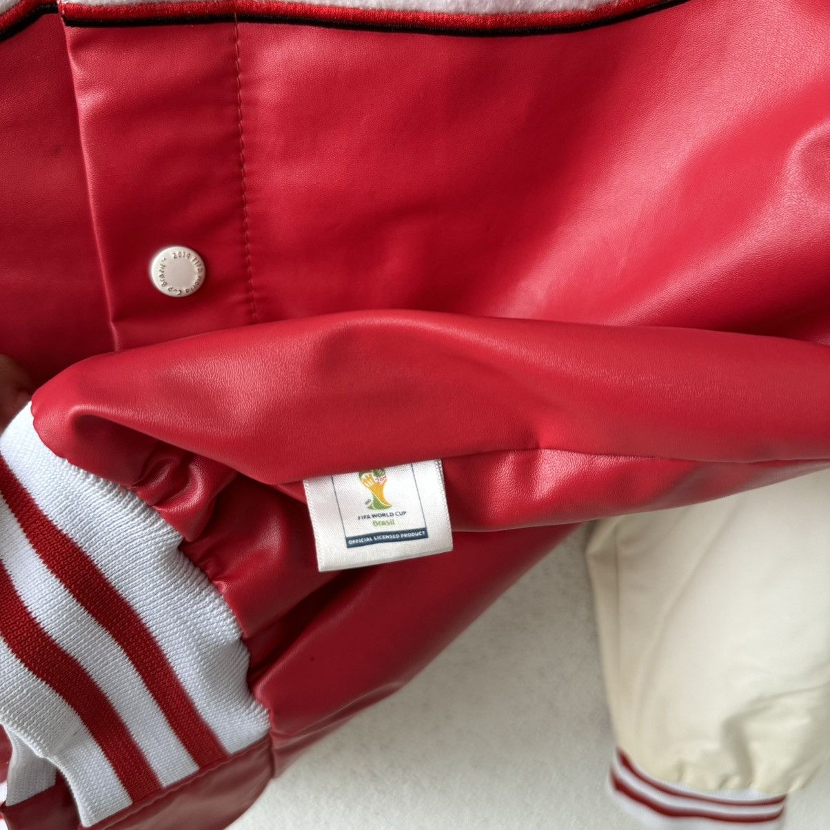 ENGLAND team FIFA WORLD CUP BRASIL 2014 varsity jacket