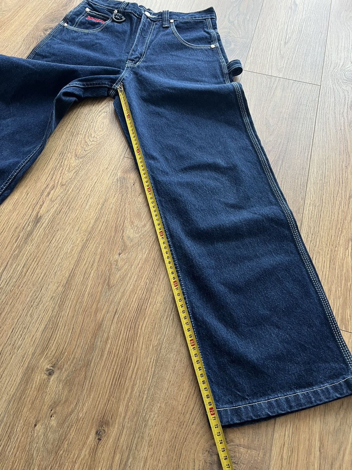 Japanese Brand 🔥Printed multipocket denim y2k style evisu , wutang ,eminem Size US 28 / EU 44 - 13 Thumbnail