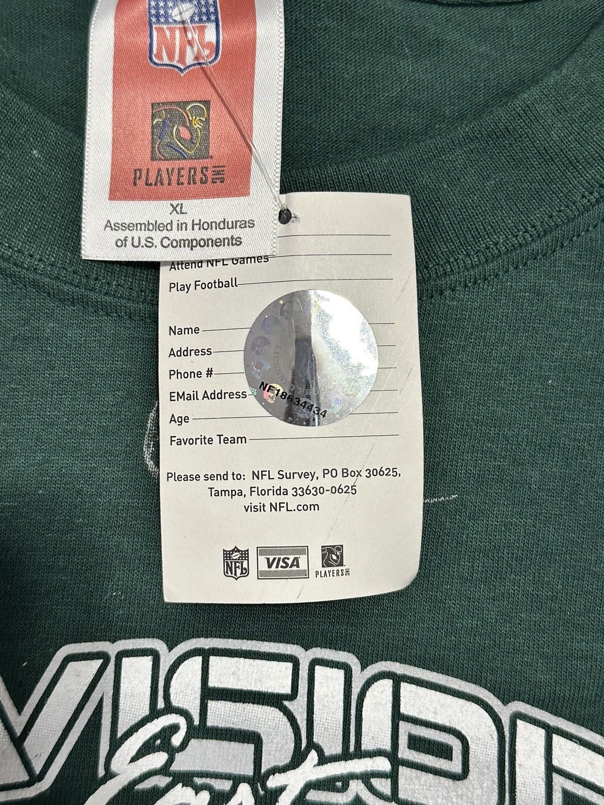 NFL Jets shirt Size US XL / EU 56 / 4 - 6 Thumbnail