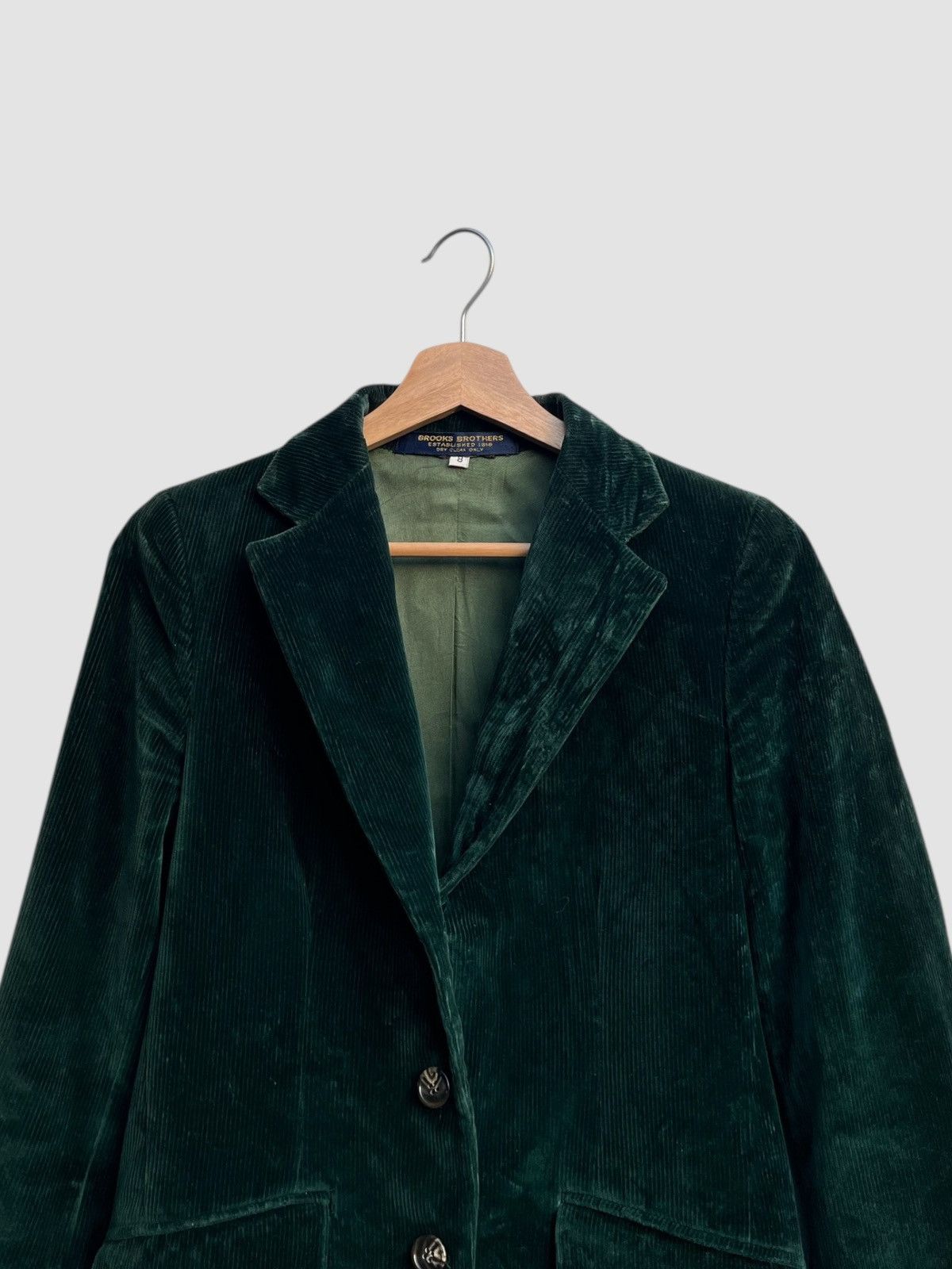 Brooks Brothers Vintage Brooks Brothers College Green Corduroy Sport Jacket Size M / US 6-8 / IT 42-44 - 4 Thumbnail