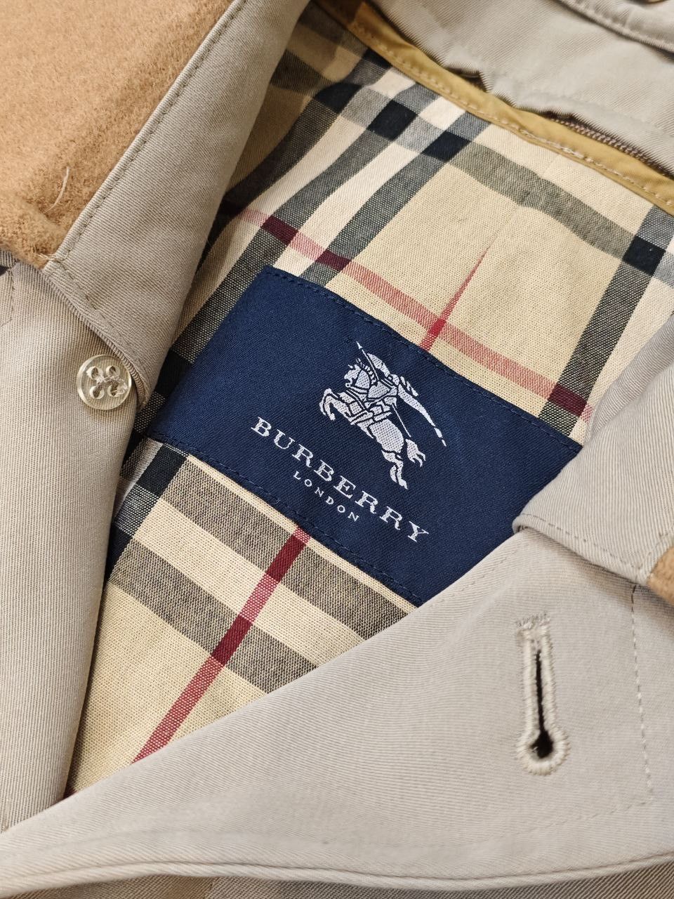 Burberry × Vintage Original Burberry Coat with Signature Lining Size US XL / EU 56 / 4 - 5 Thumbnail