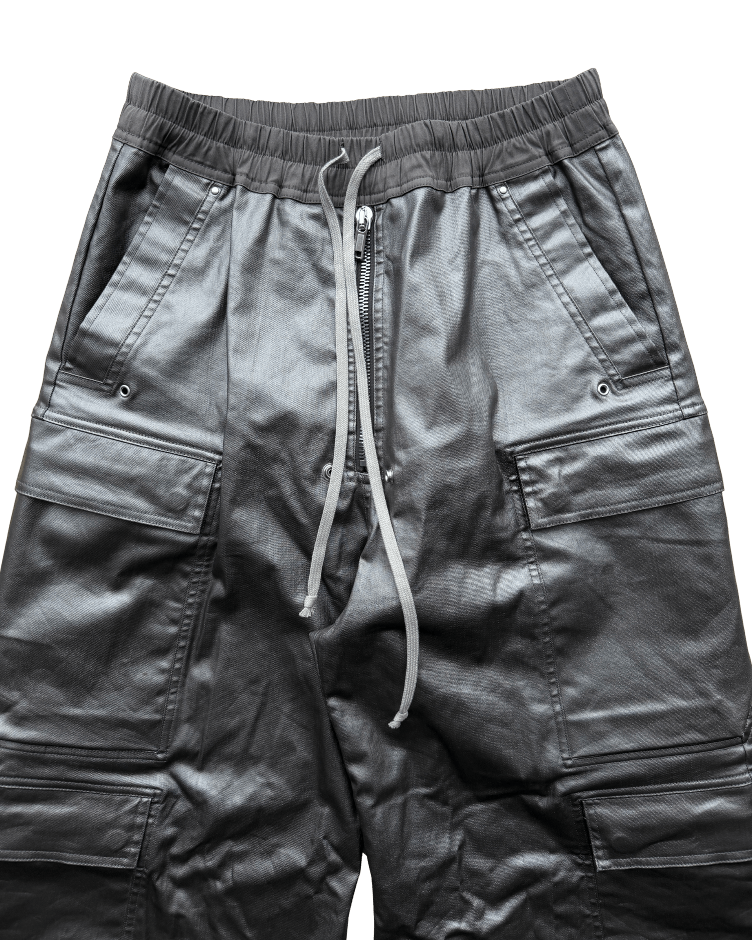 Rick Owens Rick Owens Gunmetal Bela Cargo Pants Size US 32 / EU 48 - 5 Thumbnail