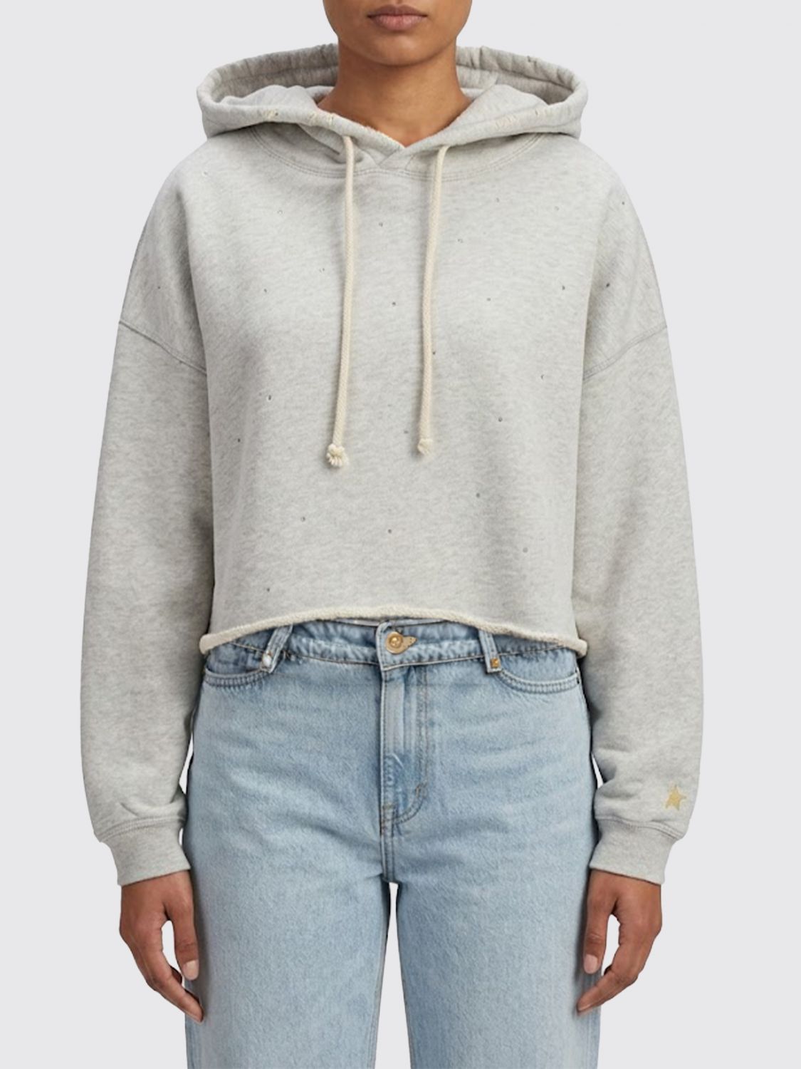 Golden Goose Golden Goose Sweatshirt Woman Grey Size XS / US 0-2 / IT 36-38 - 1 Thumbnail